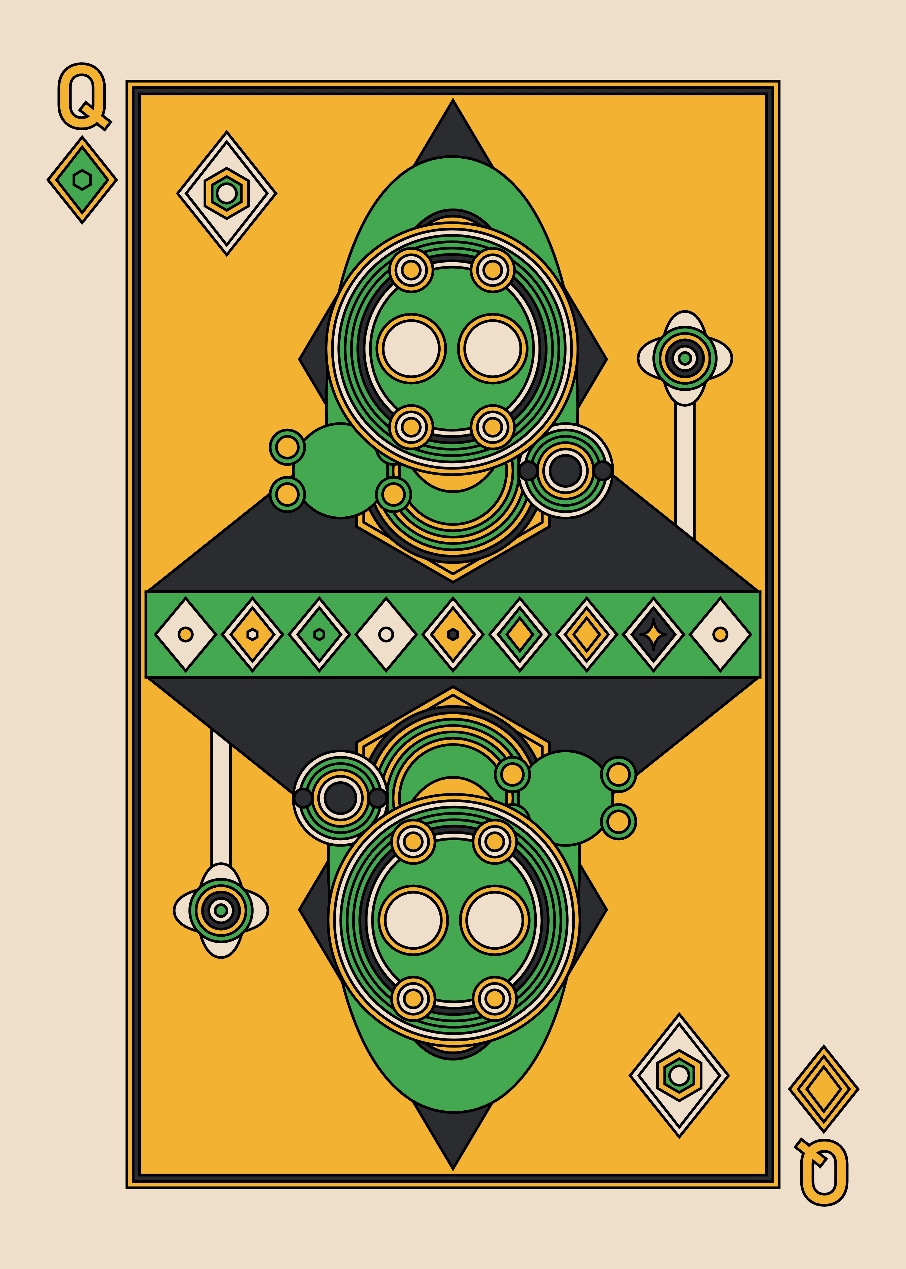 Queen of Diamonds Dark