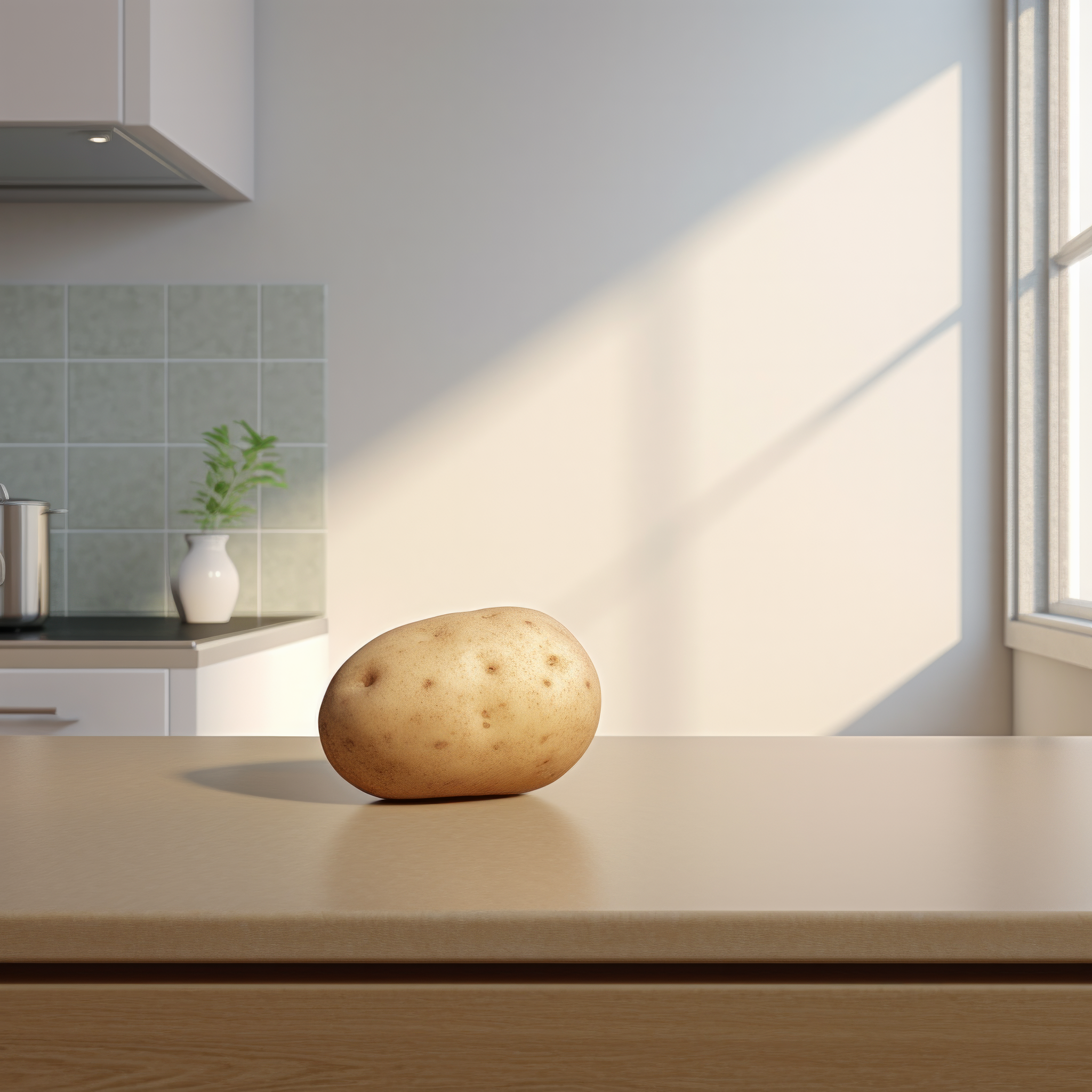Simplicity in Solitude: A Study of Light and Form