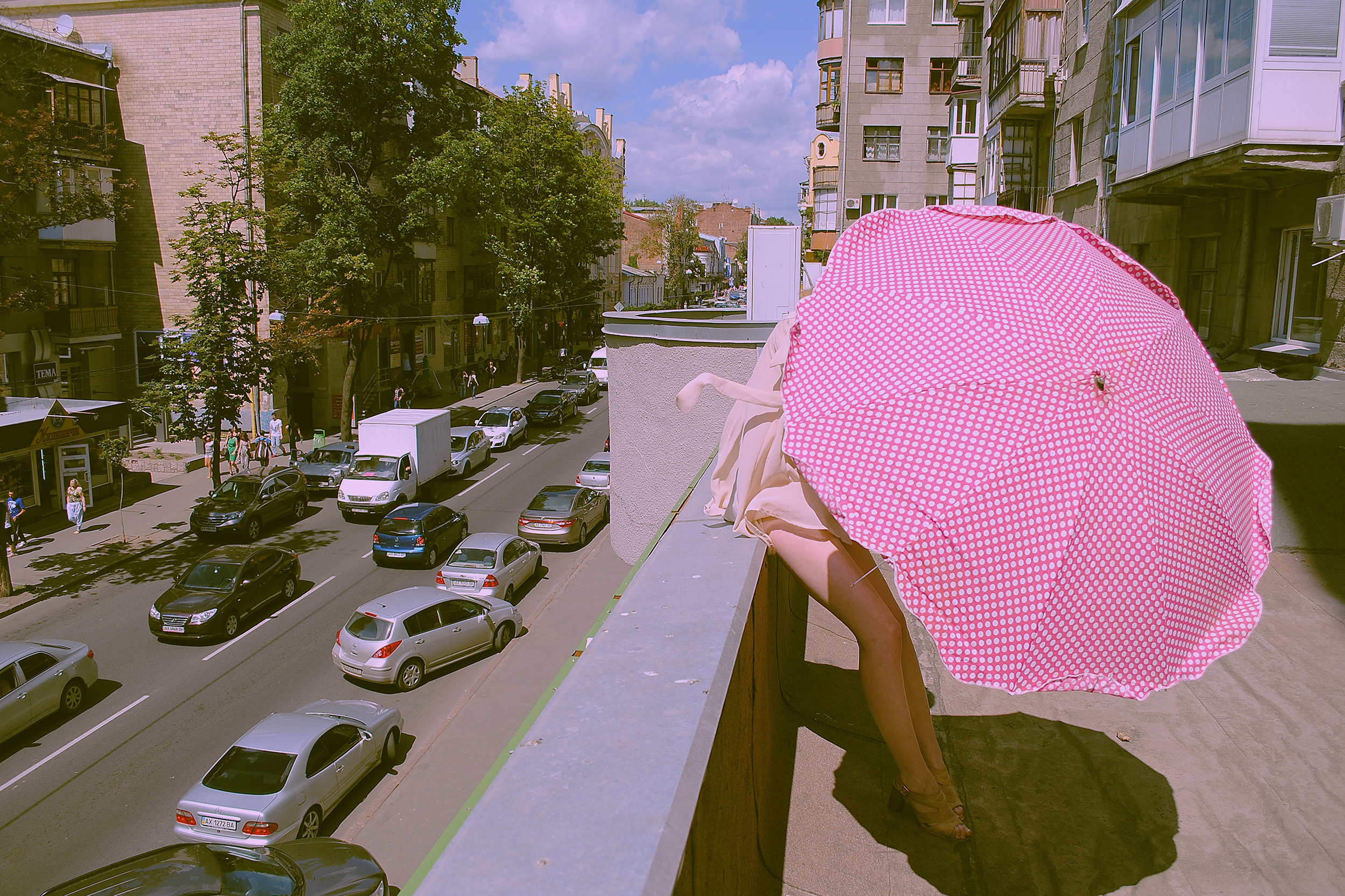 Sunny day in Kharkiv