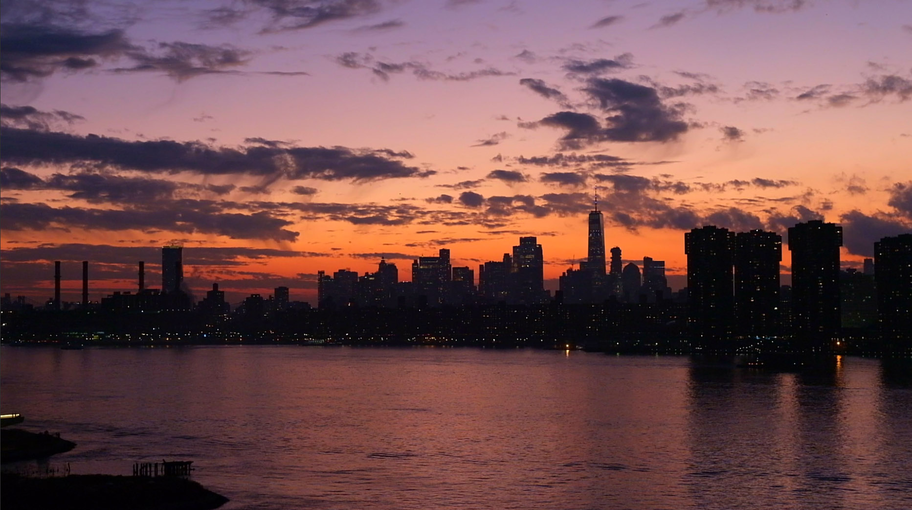 New York City at Dusk
