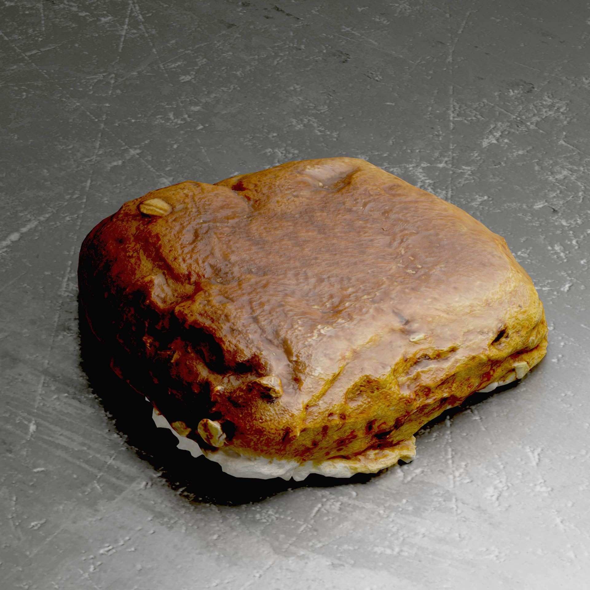 INGREDIENT: BUN CREAMCHEESE TOP 