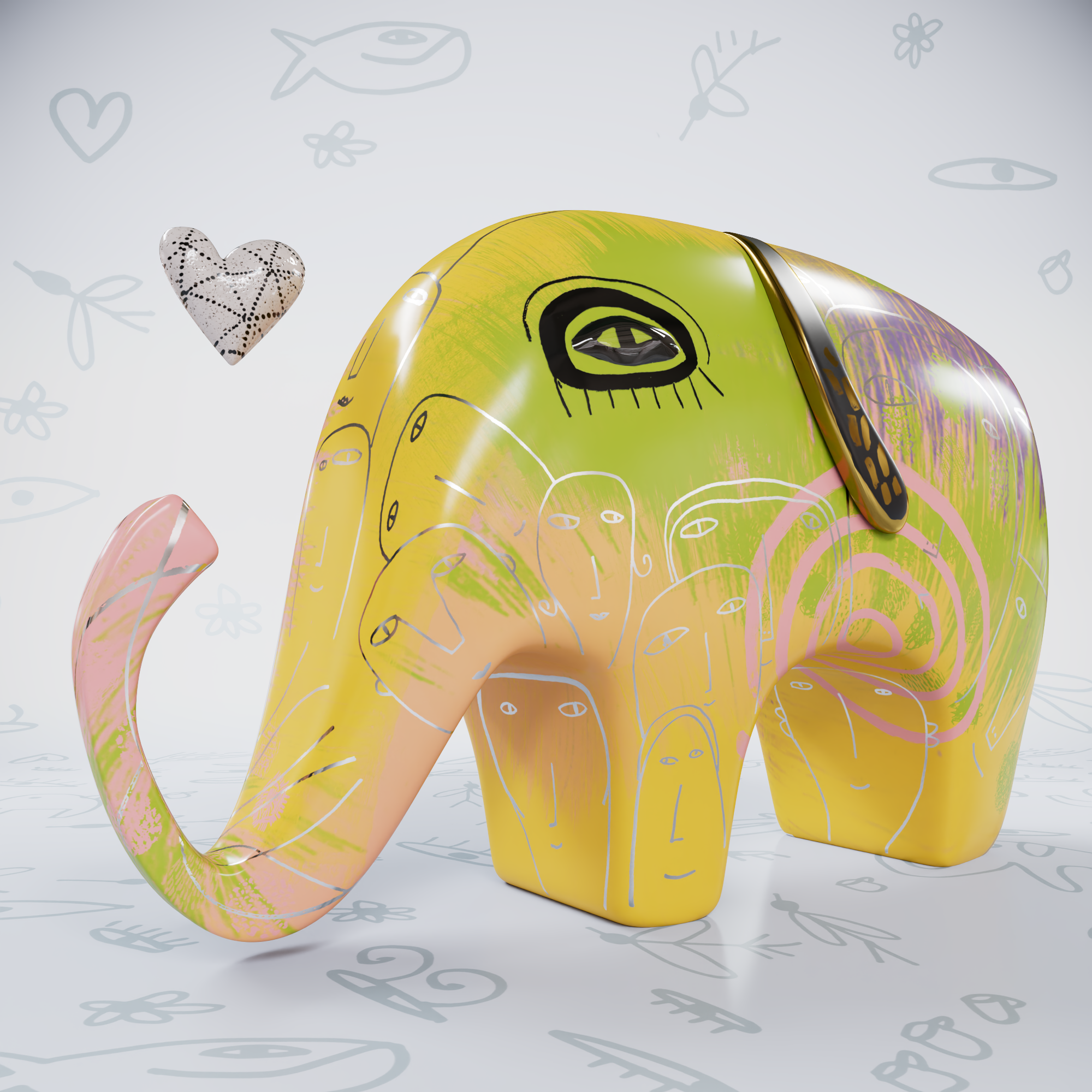 Miloverso Elephant #1181