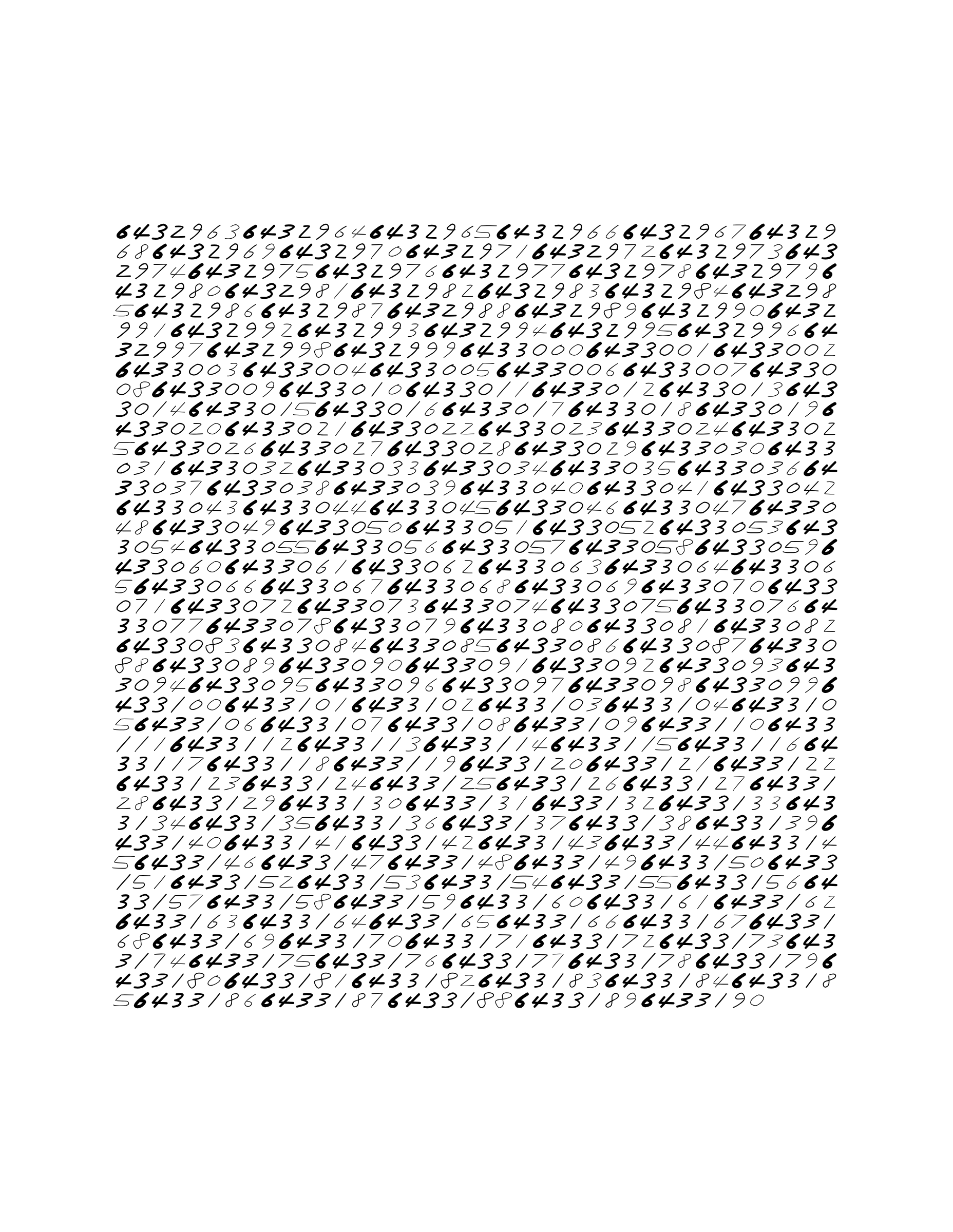 Endless (5,607,250 to Infinity) #2831