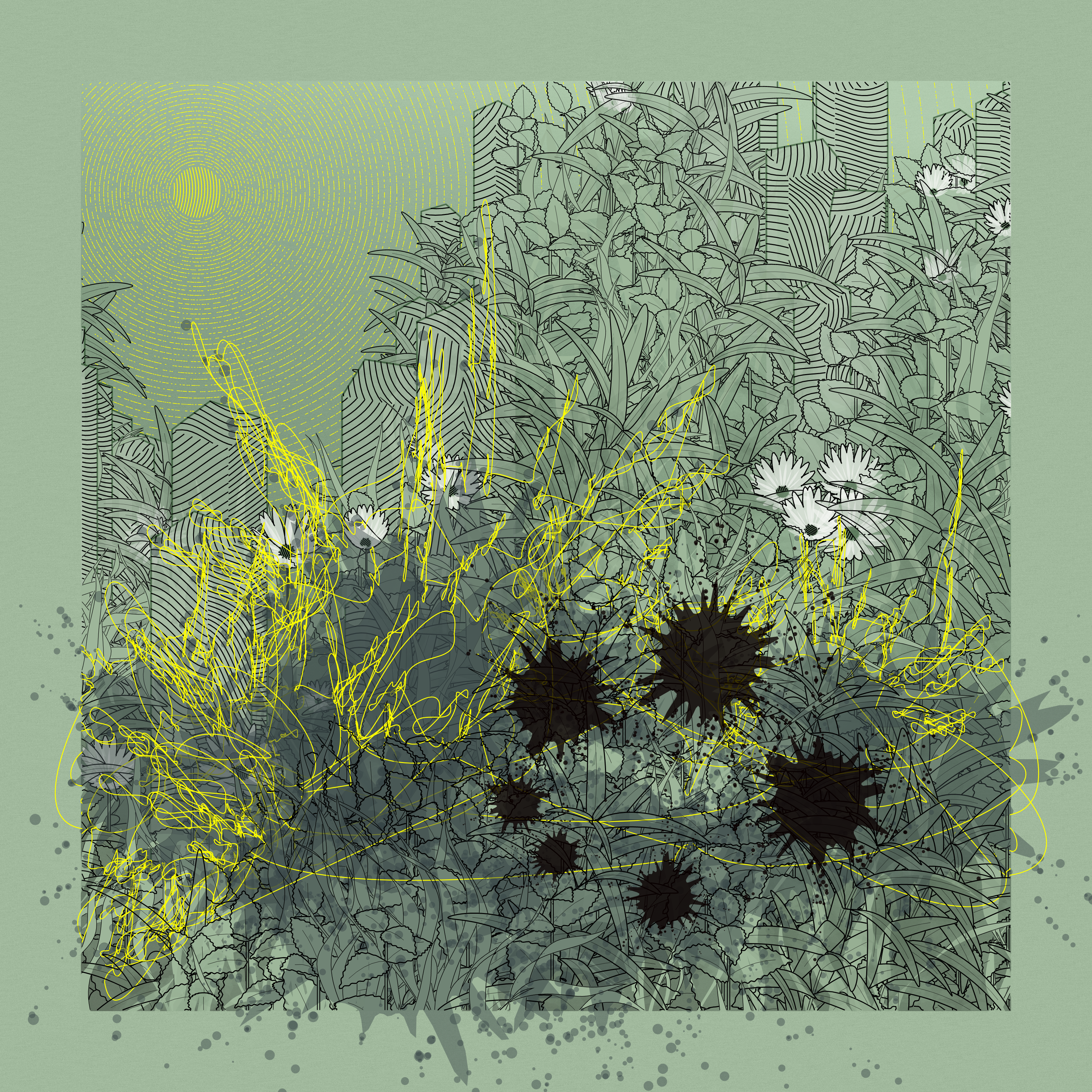 Landscape with Carbon Capture #750