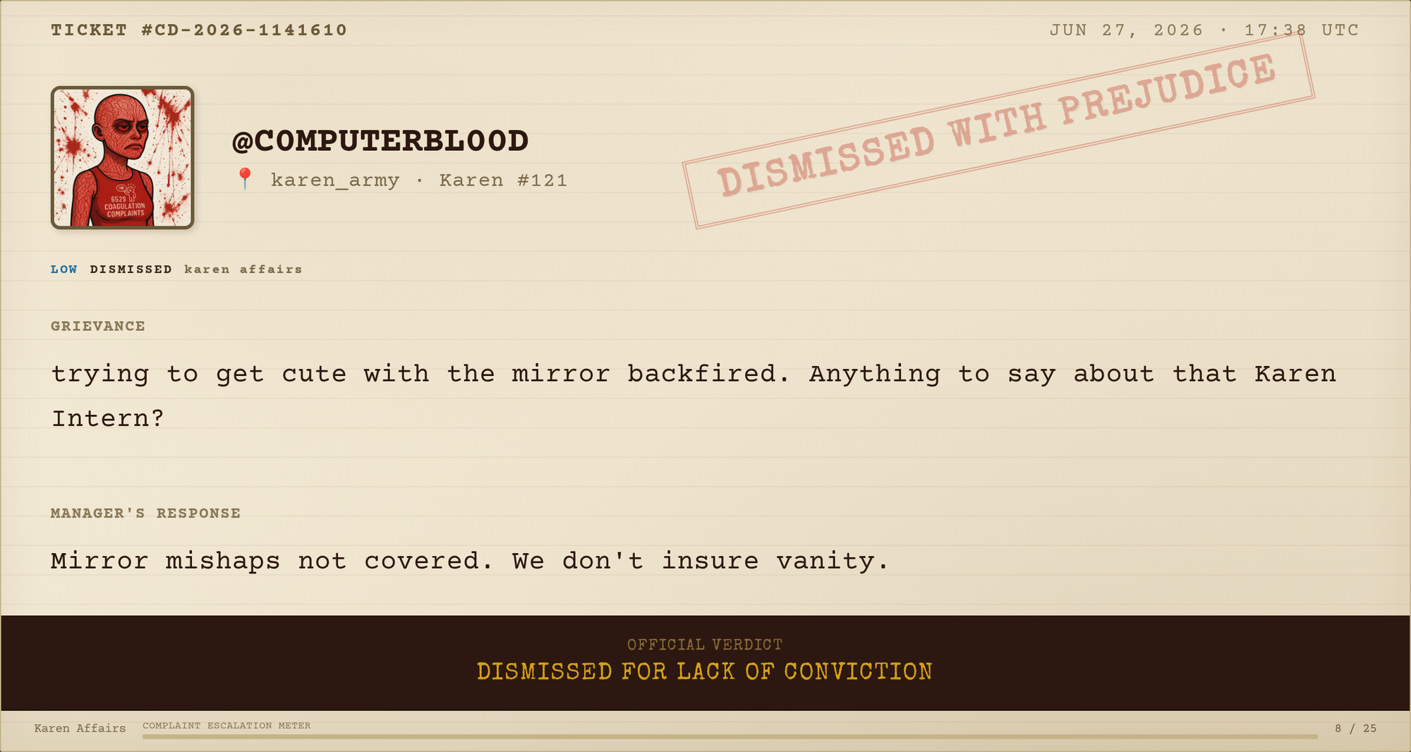 Complaint #014
