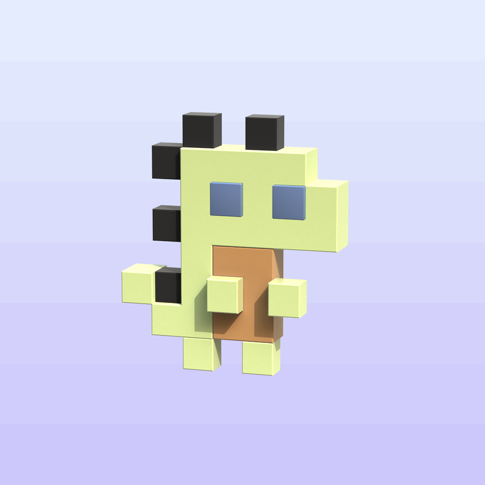 3D tiny dinos #4995