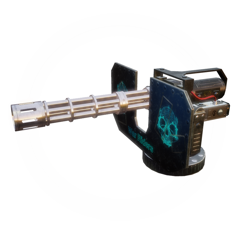 WARRIDERS Platinum M134C Minigun