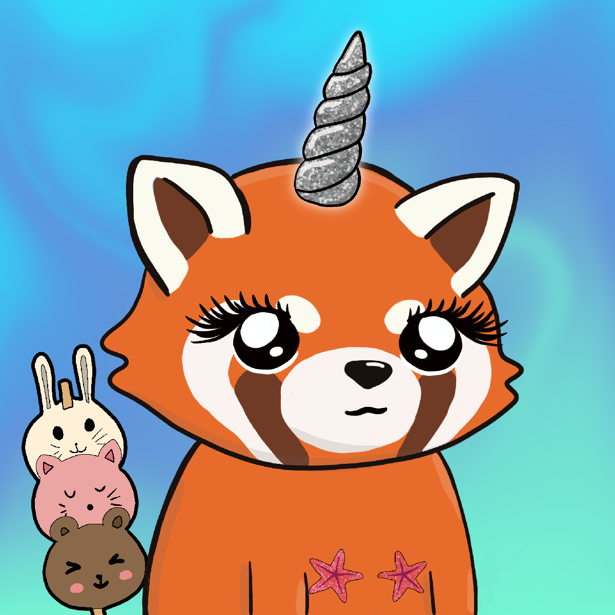 Okay Red Panda #6666