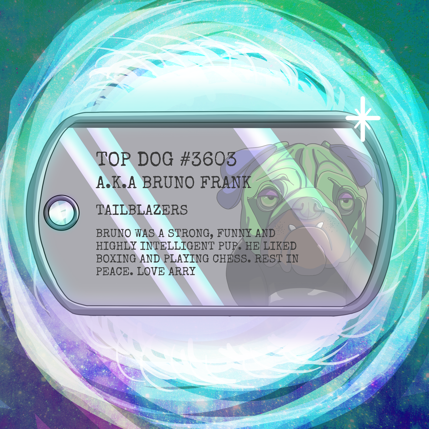 Top Dog Tag #3603