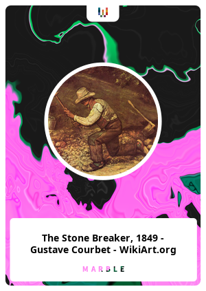 The Stone Breaker, 1849 - Gustave Courbet - WikiArt.org
