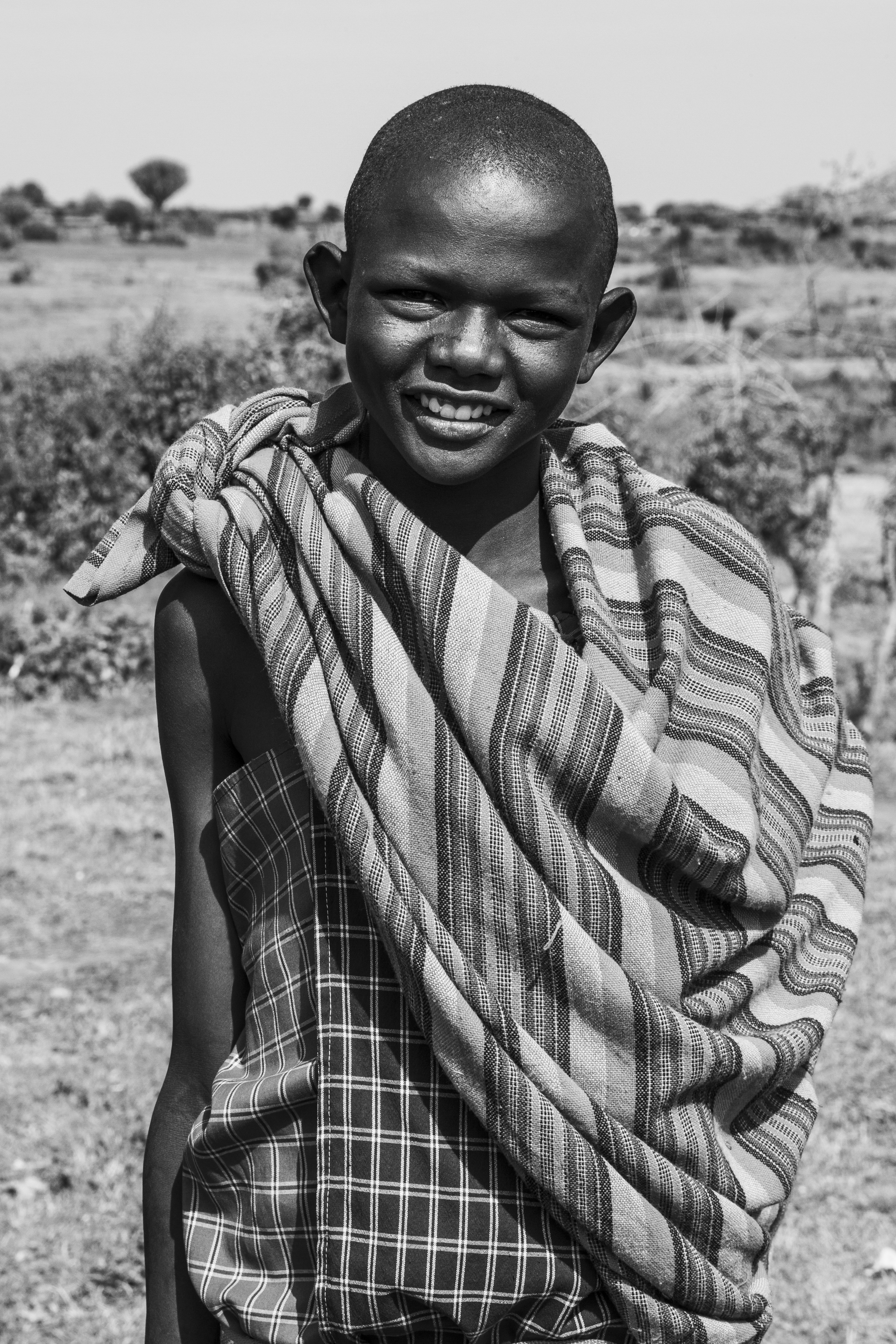 B&W Africa - #5 - Young Warrior