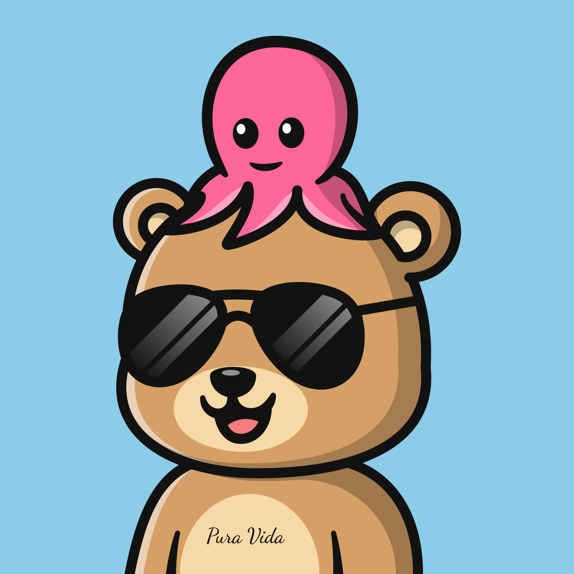 Summer Bear #5792