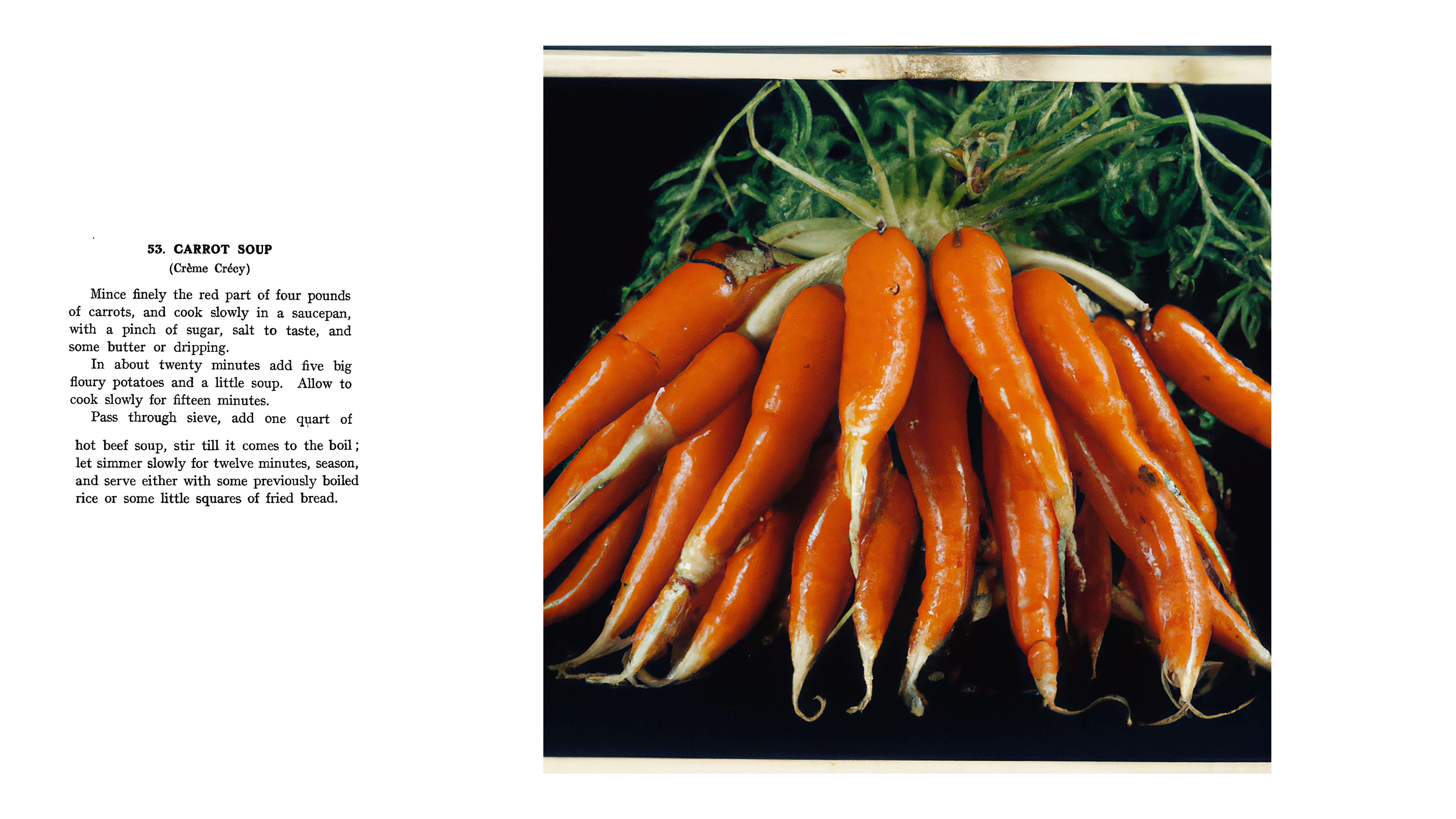 53. CARROT SOUP