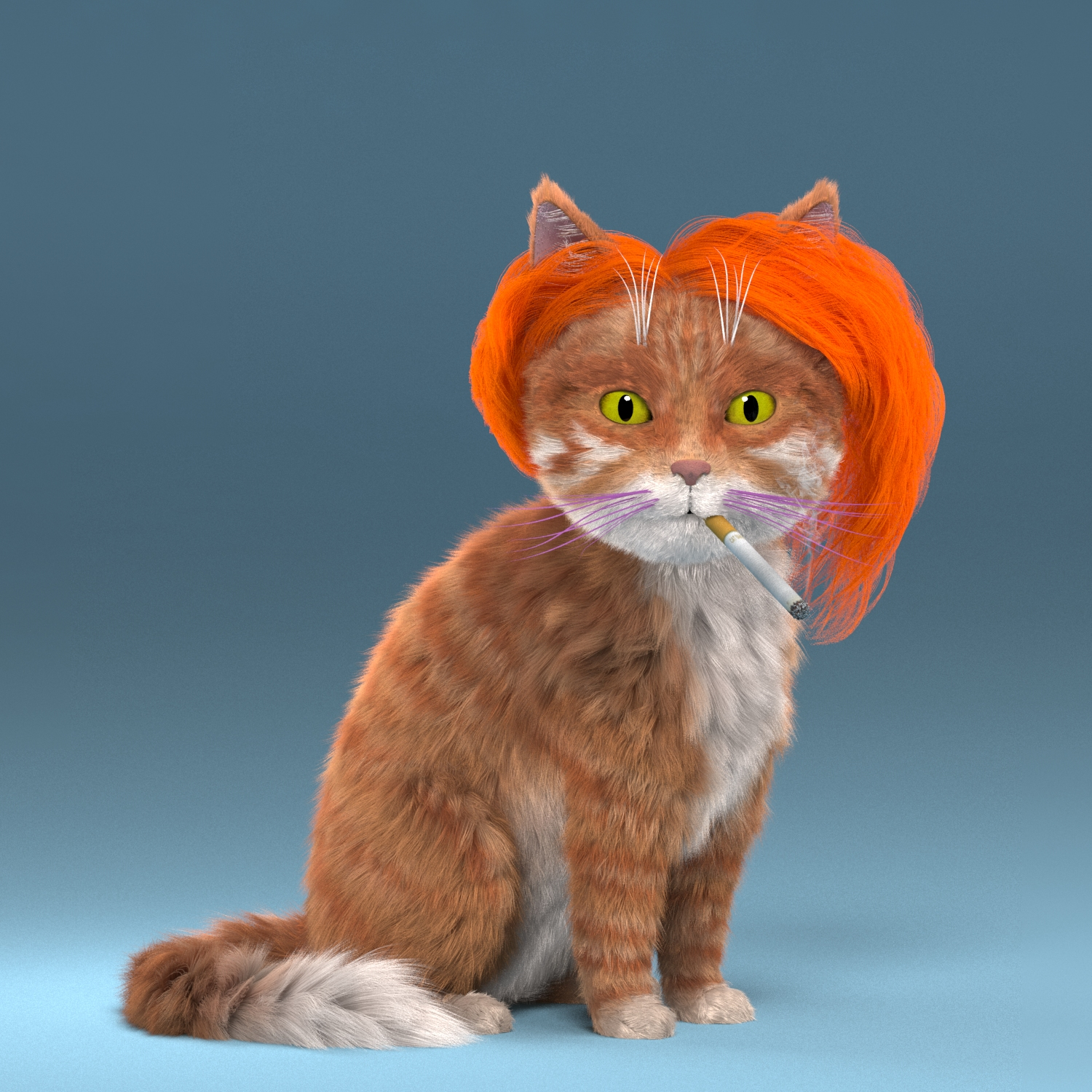 Fluffy PunkCat #8847