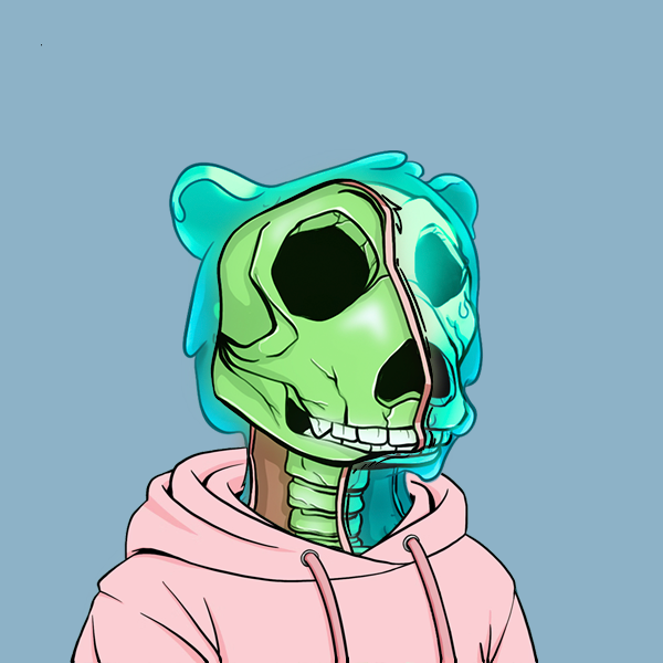 Zombie Okay Bear #2140