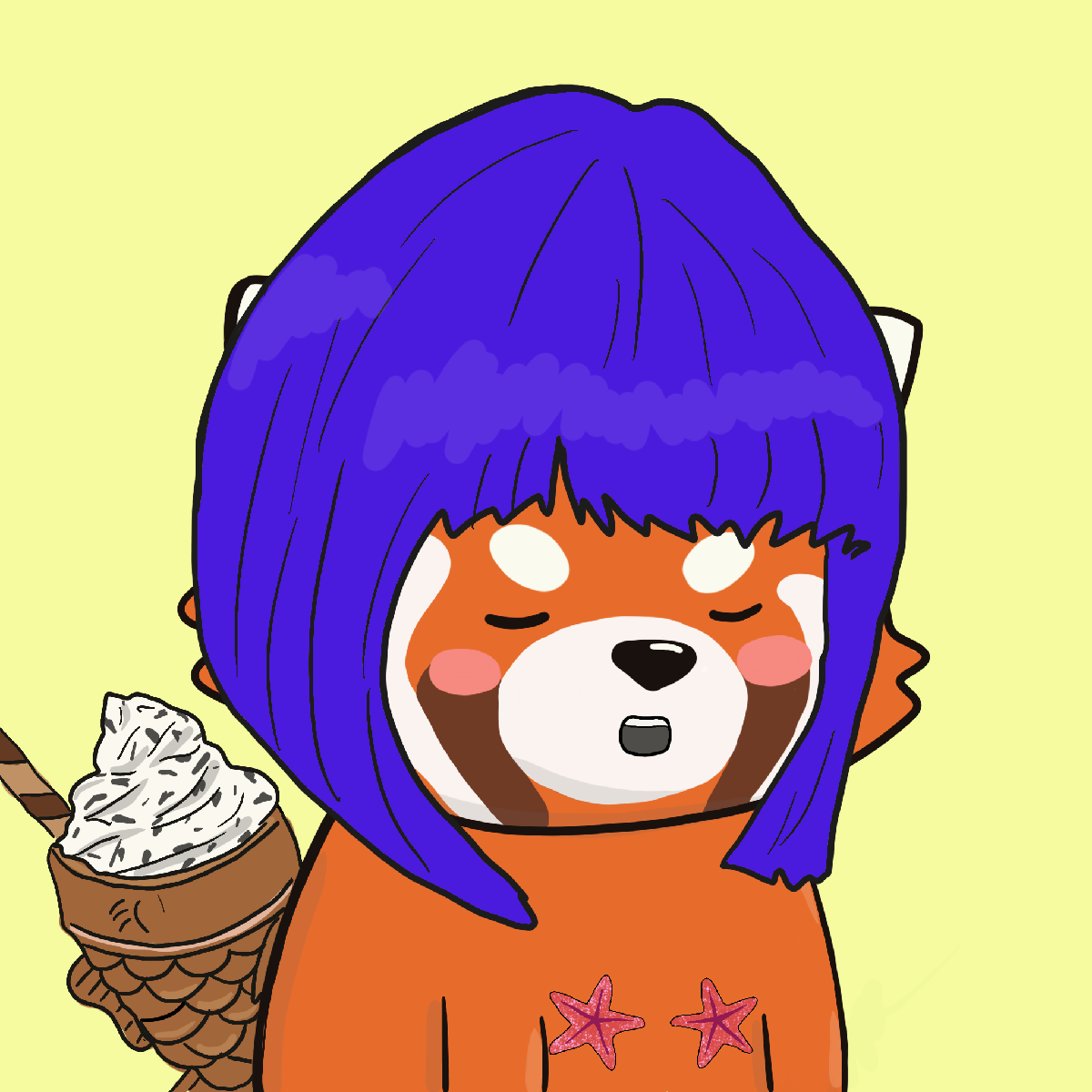Okay Red Panda #7162