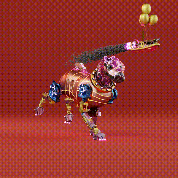 Beep Boop Robot Dogs #12261