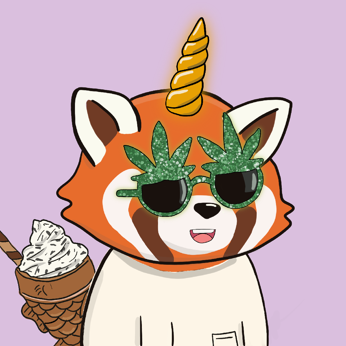 Okay Red Panda #7148