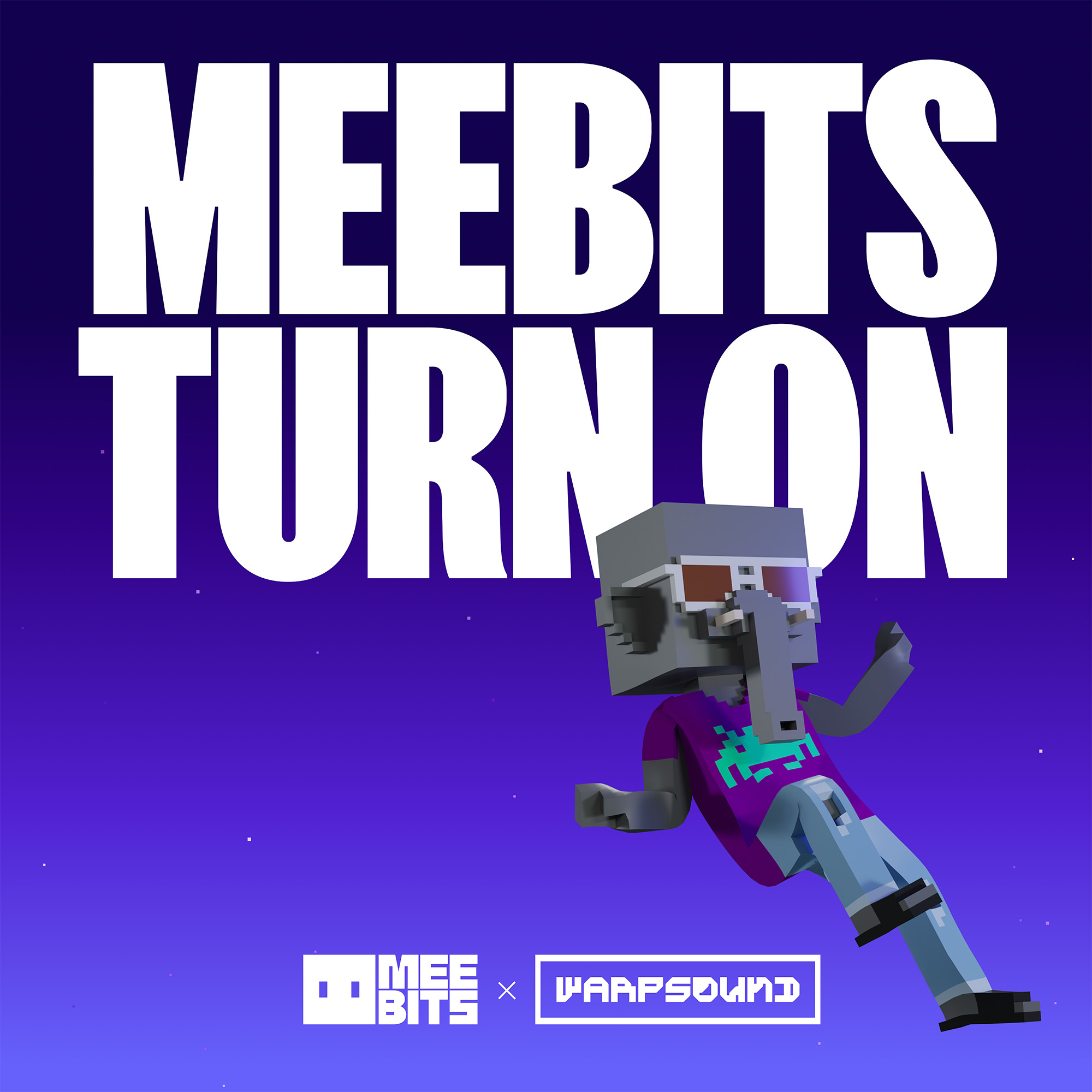 Meebits Turn On