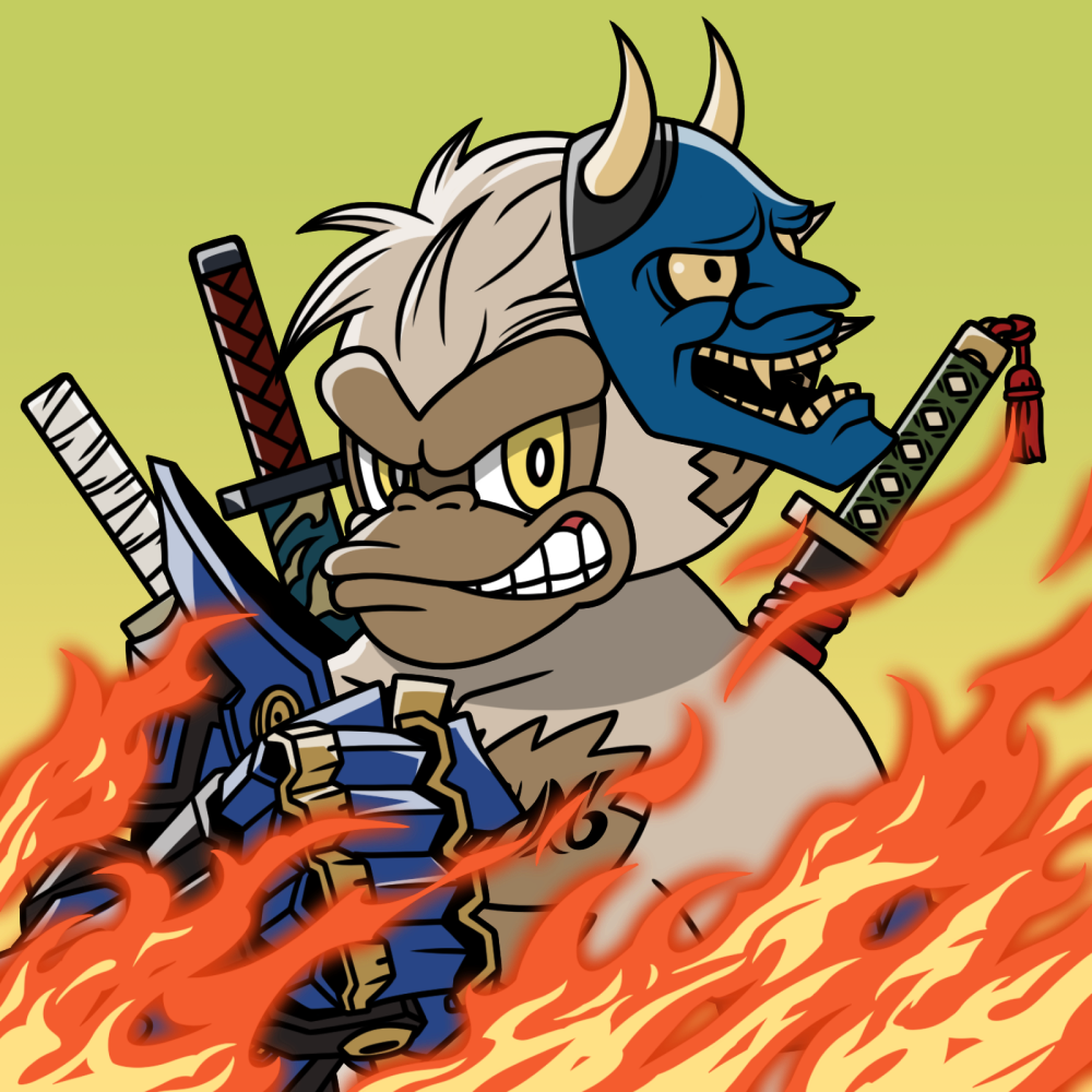 Neo Samurai Monkey #1838