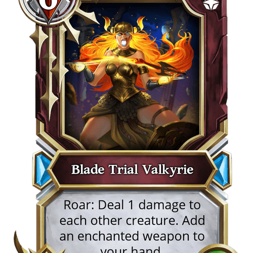 Blade Trial Valkyrie ID #17696755