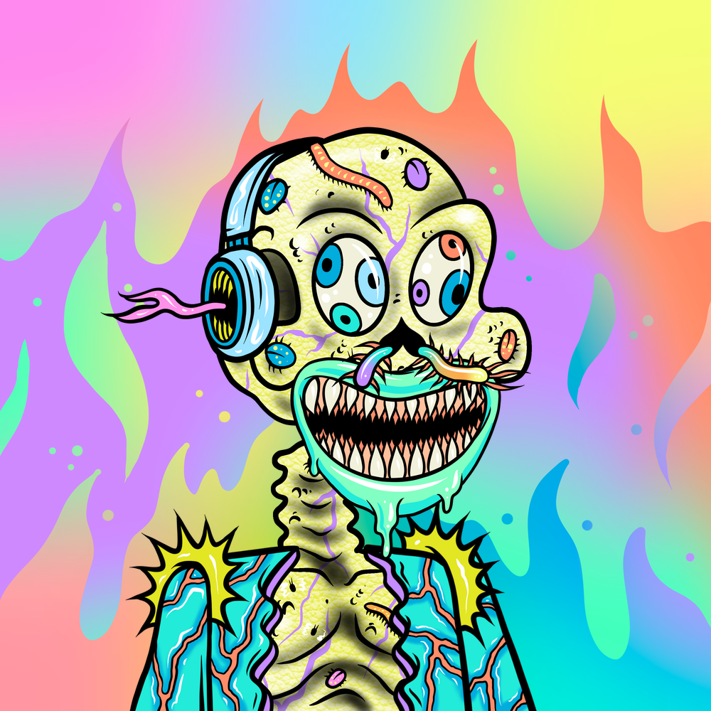 Toxic Skulls Club #5551