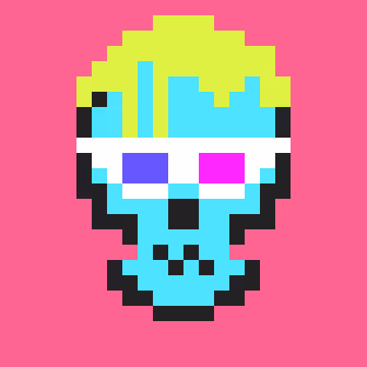 Cyber CryptoSkull #1604