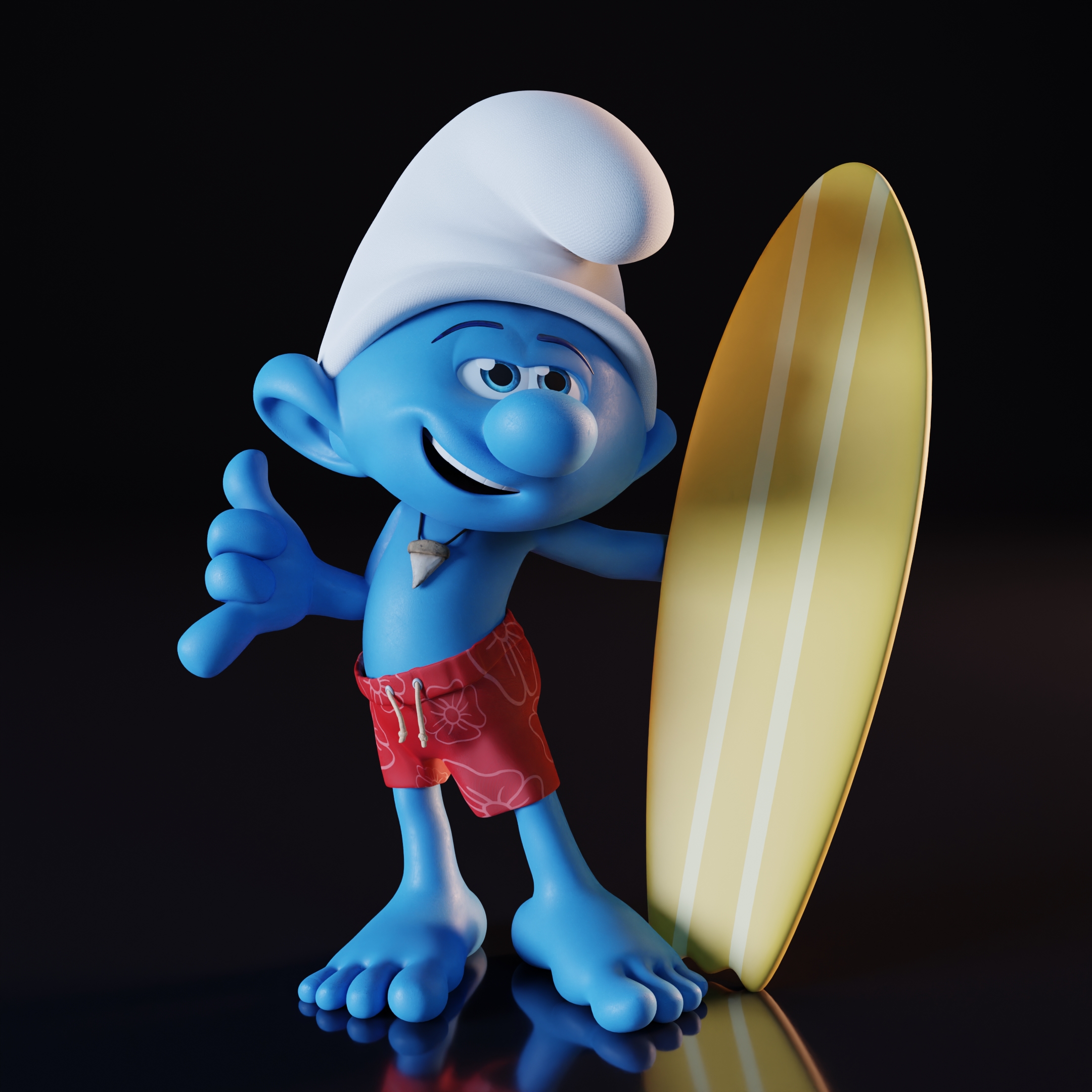 Legendary Smurf # 8323