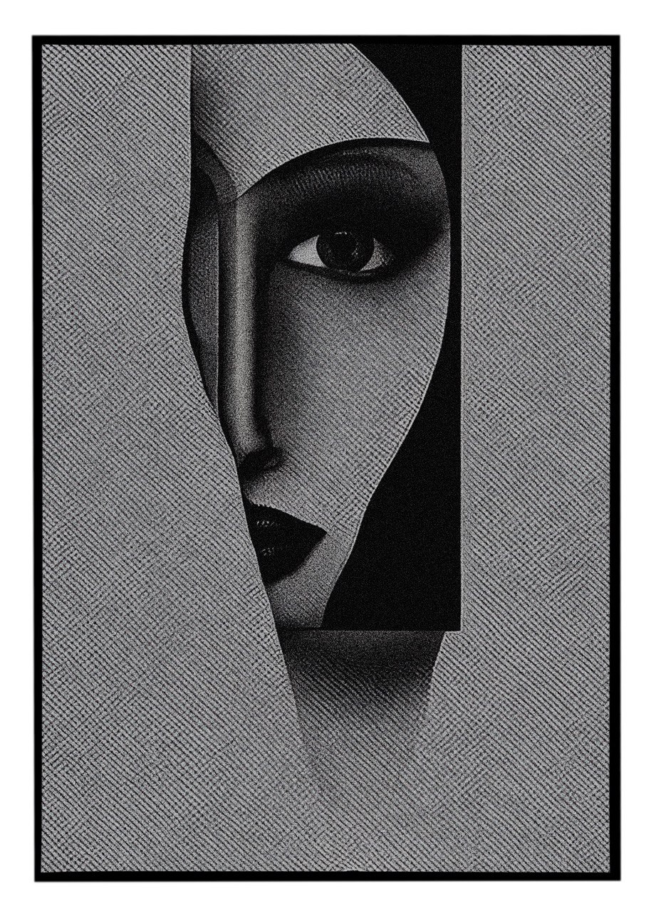 Face in Charcoal