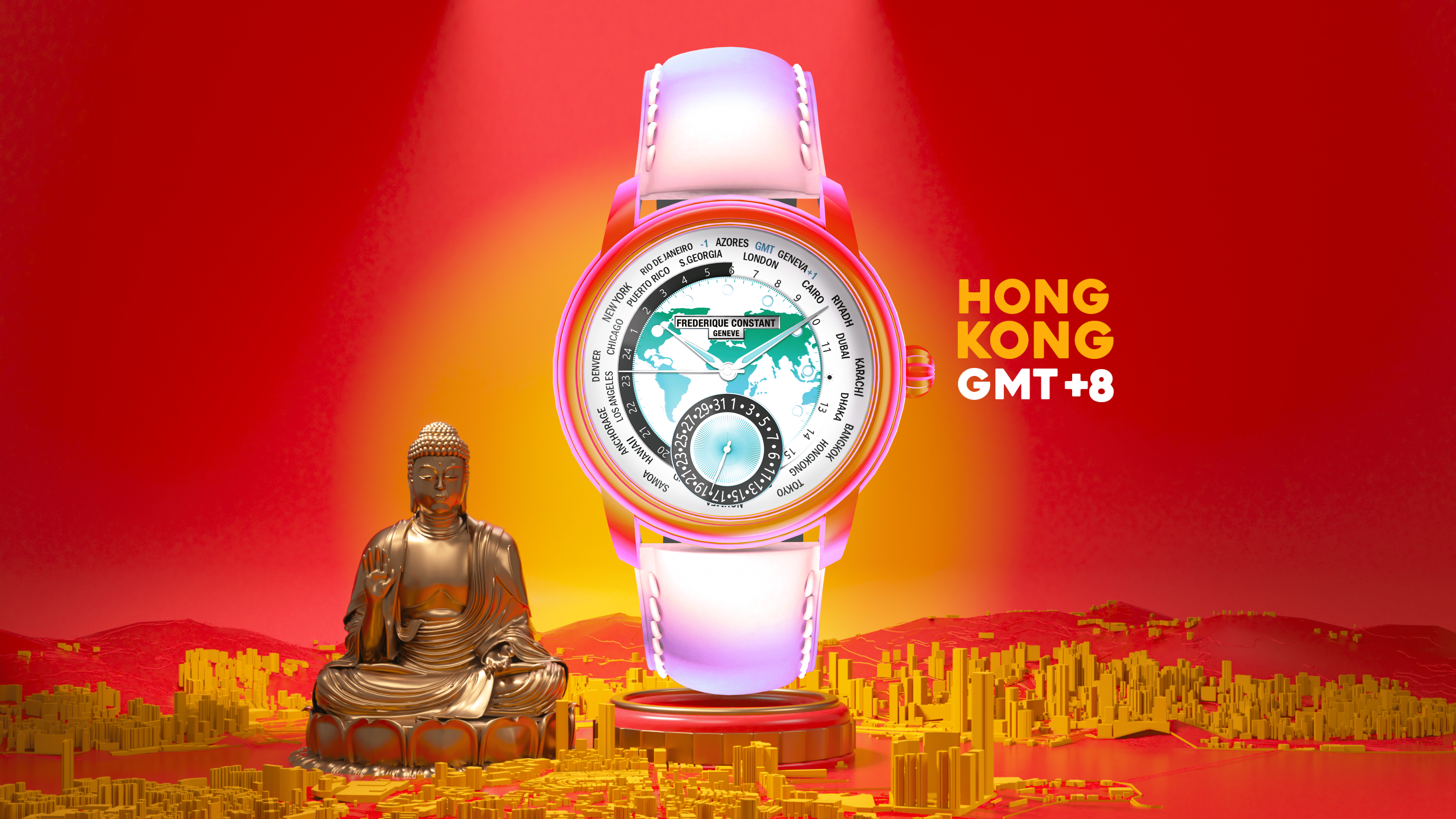 Worldtimer #831 - Hong Kong (GMT+8)