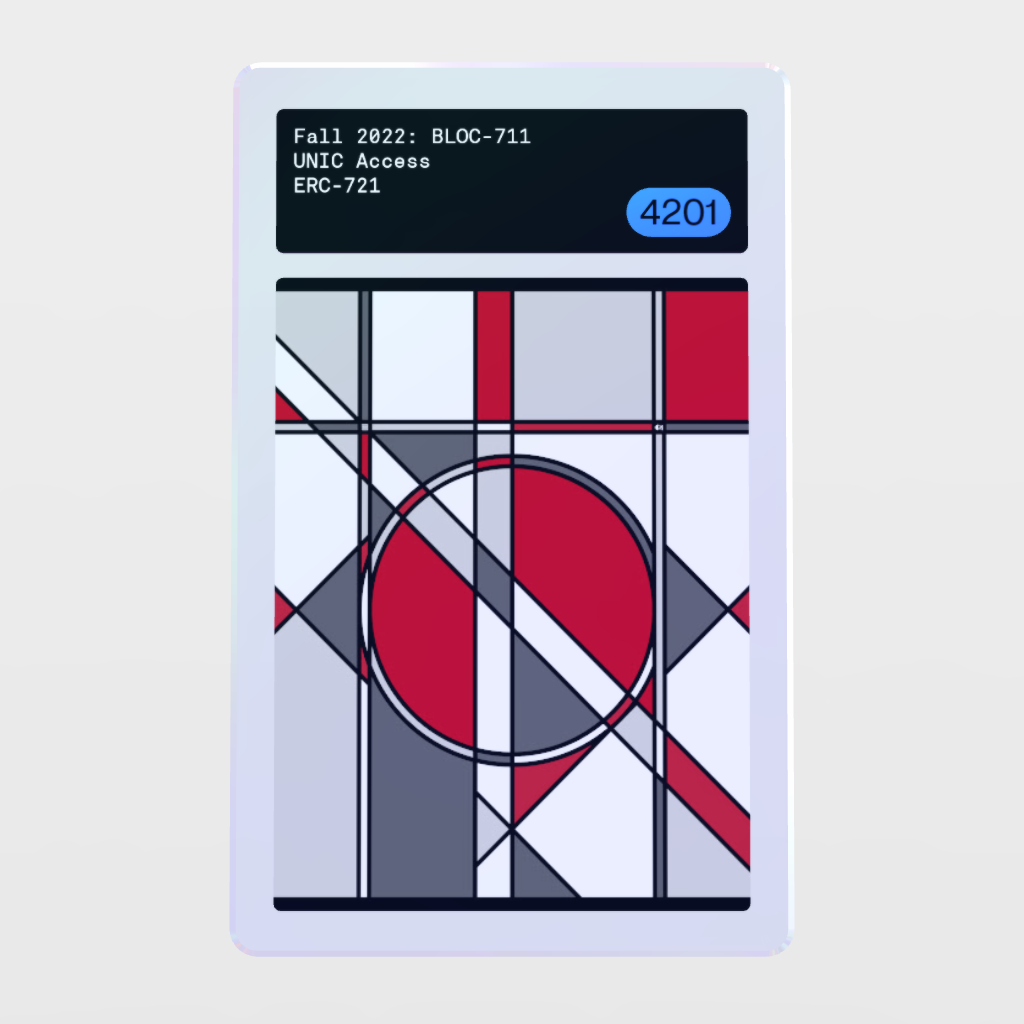 Minter Token - UNIC Access #4201