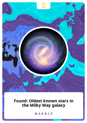 Found: Oldest known stars in the Milky Way galaxy