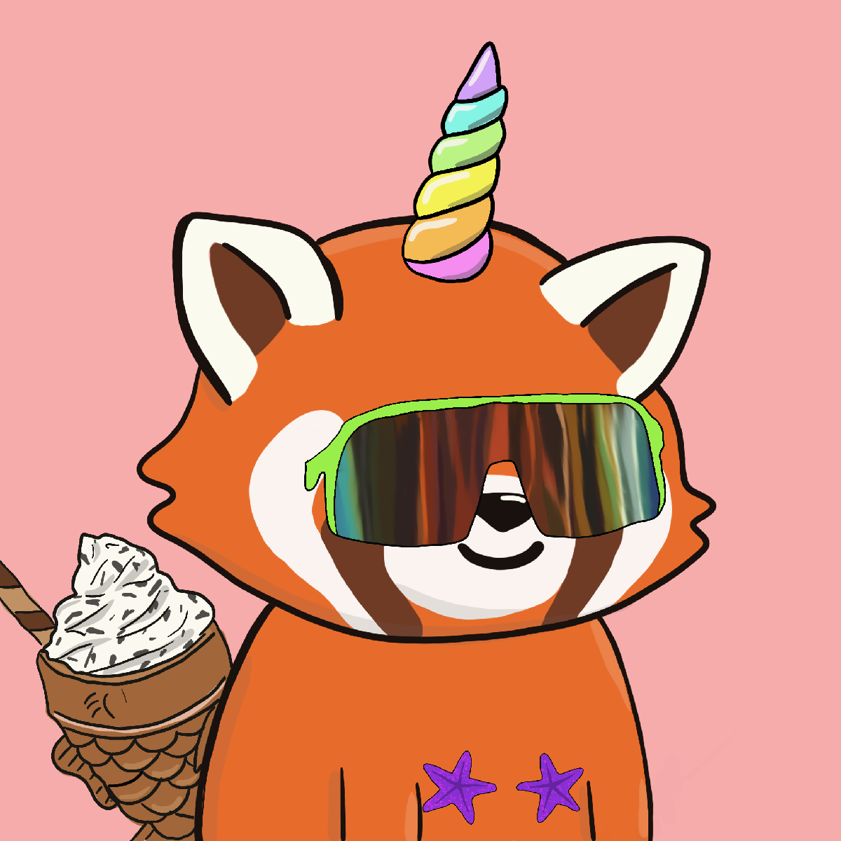 Okay Red Panda #6716
