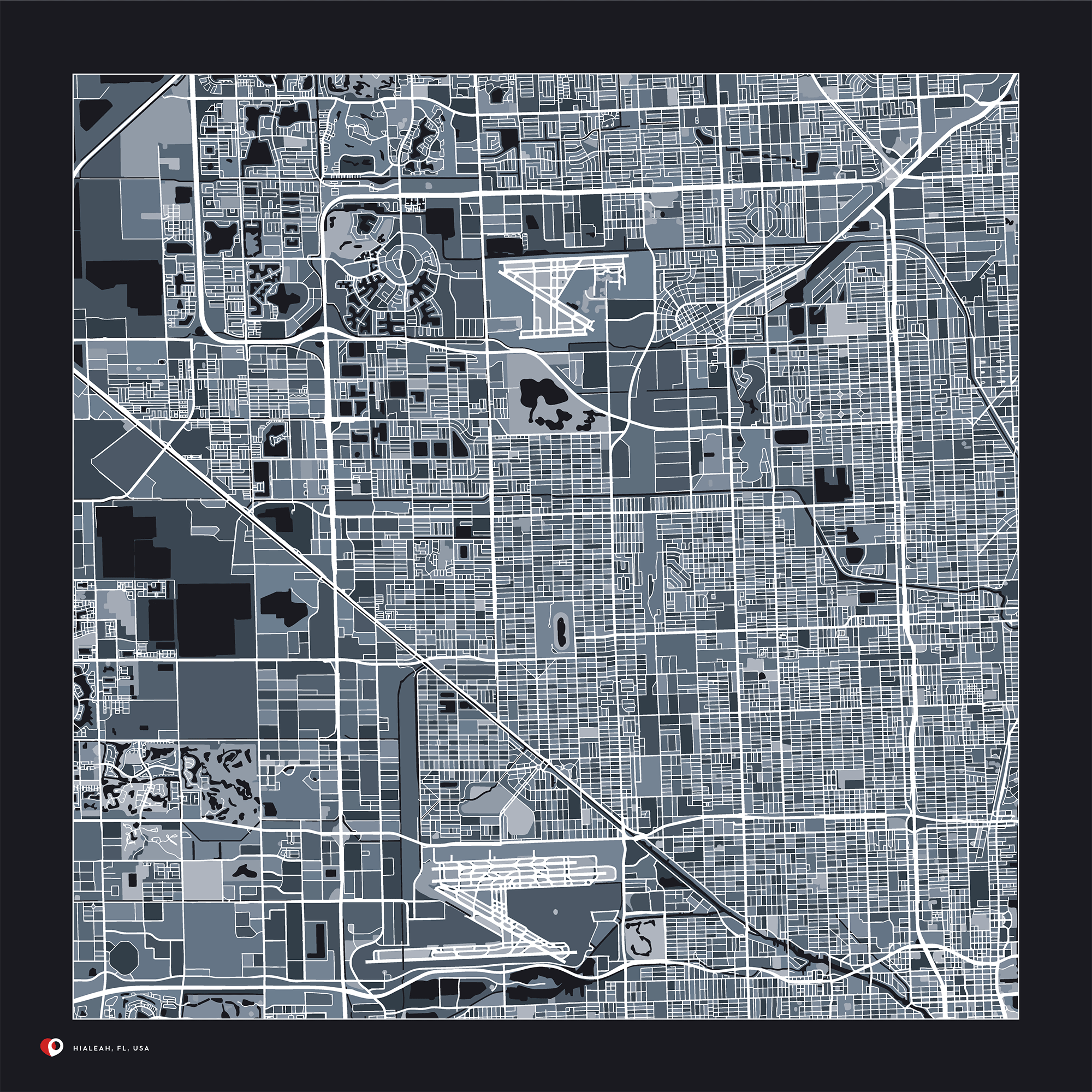 Hialeah, FL, USA - Silver