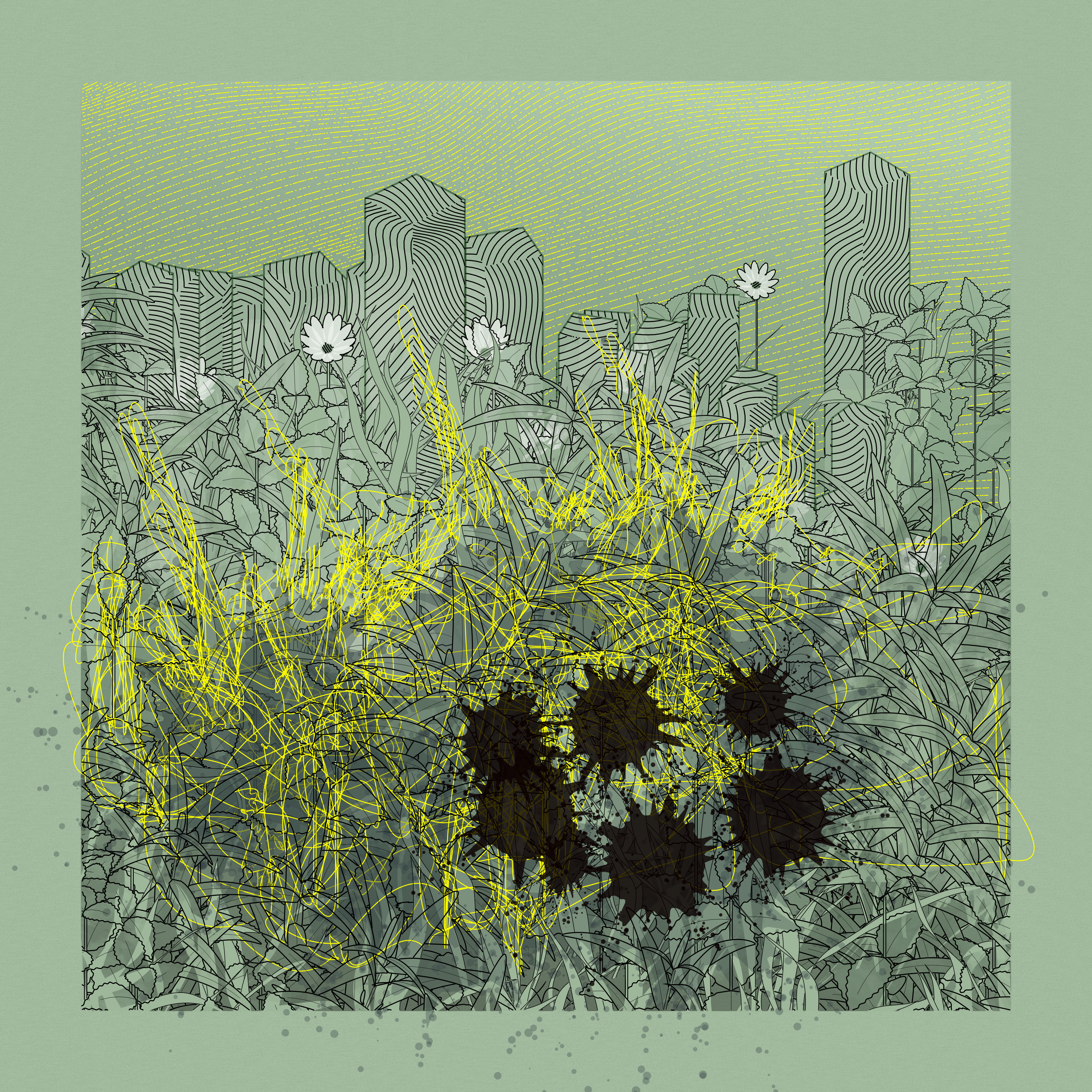 Landscape with Carbon Capture #10020