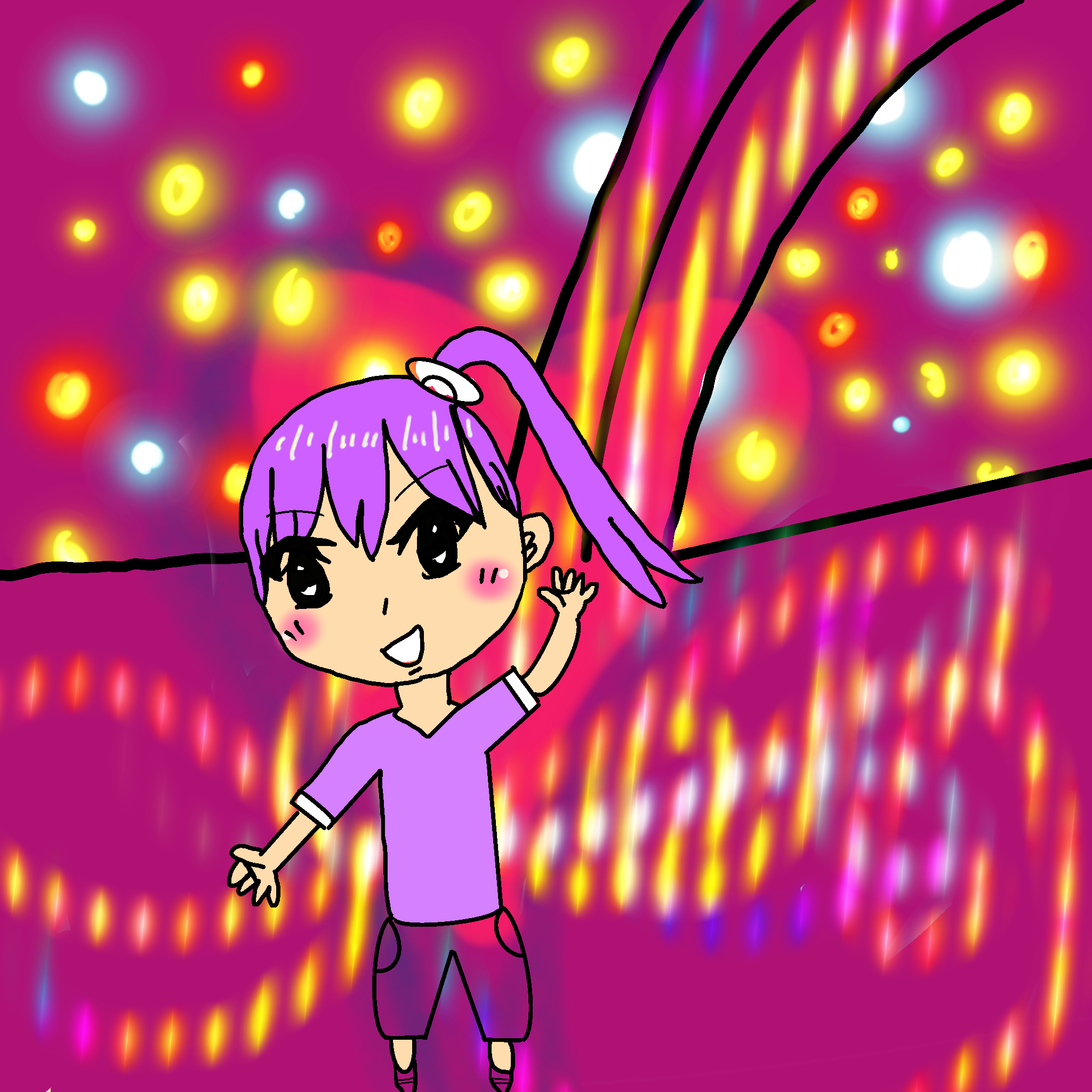 スーパーカラフルまじっくむらちゃん Super Colorful Magic Violet-chan #sp35