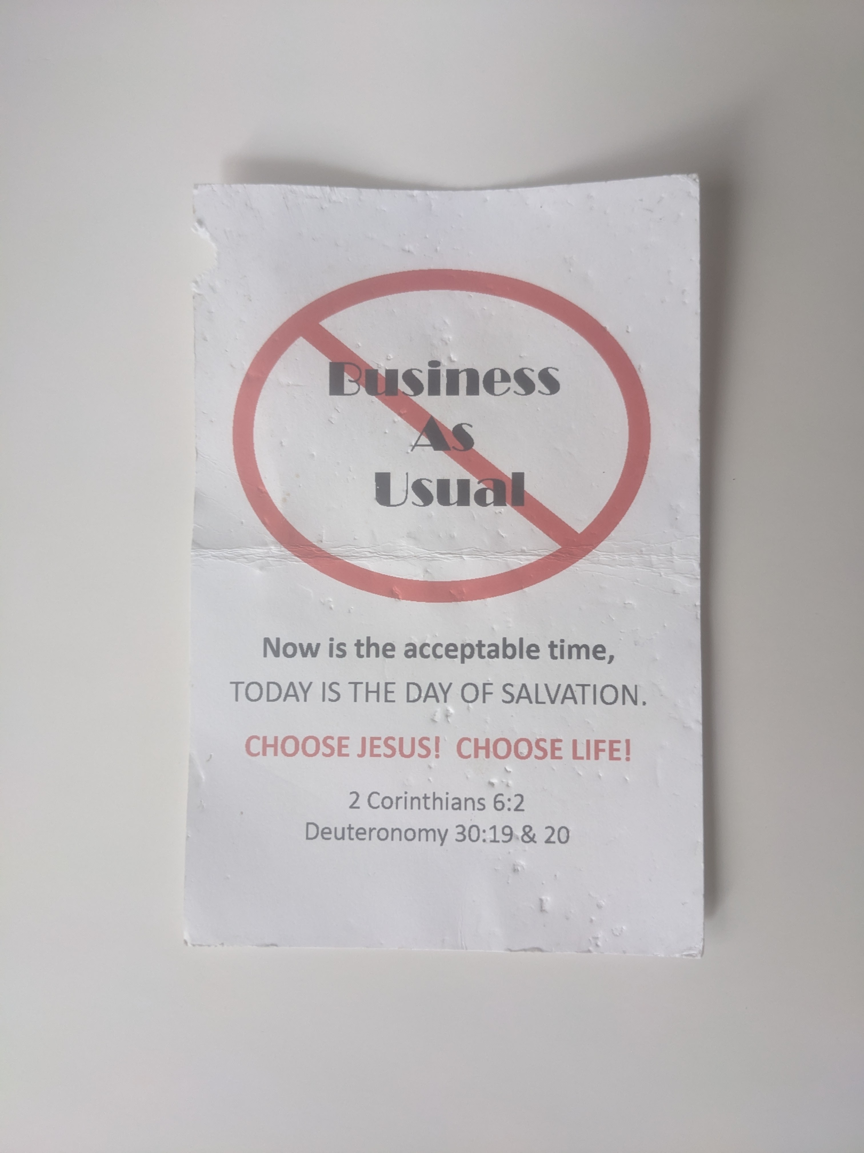 Business As Usual