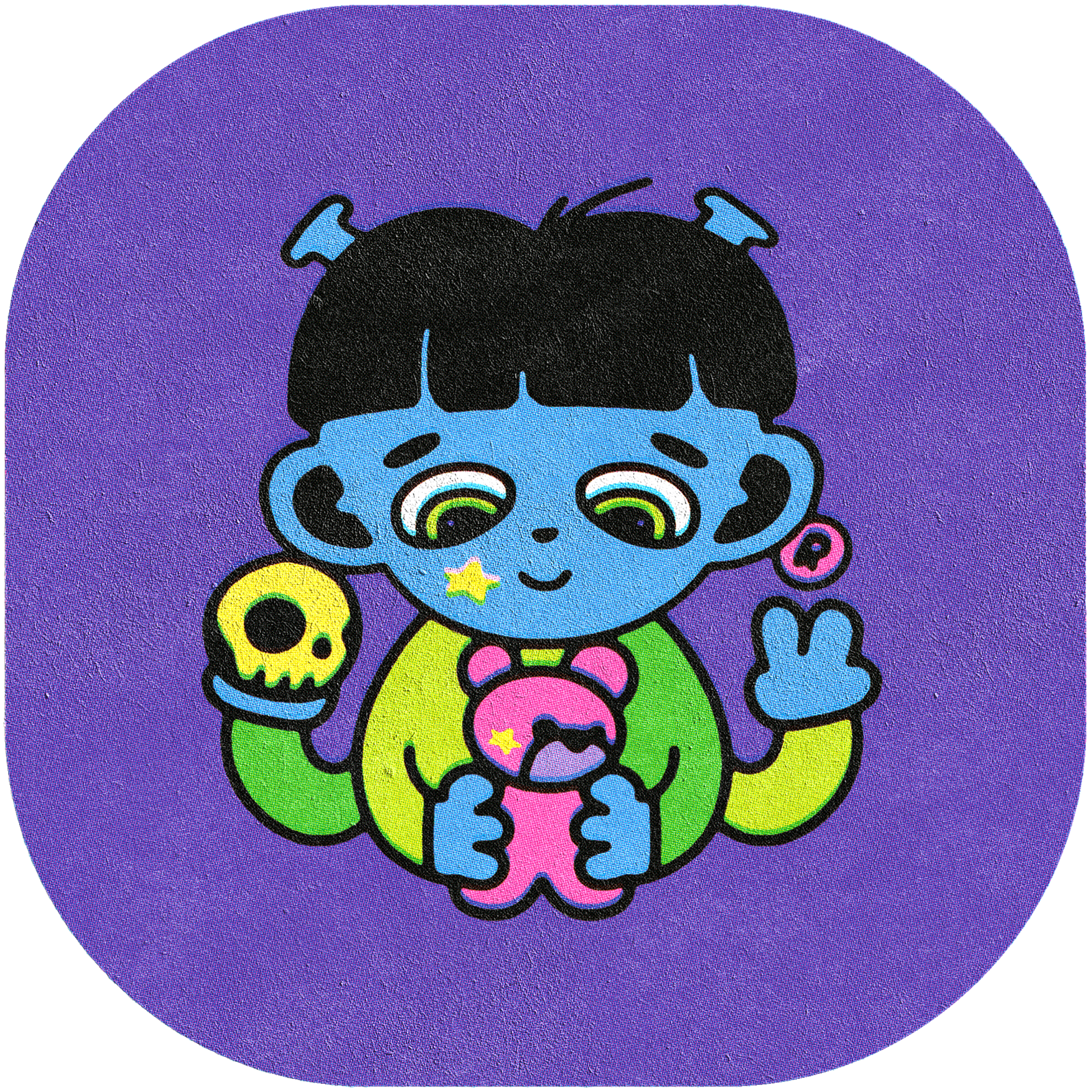 BLUE CHILD 047