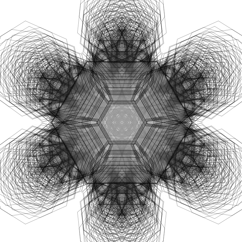 Black Fractal #40
