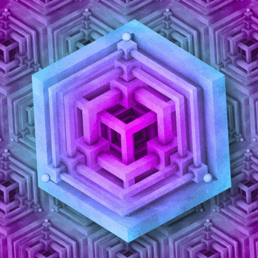CryptoGeometry Sculpture