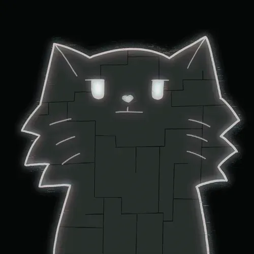 Dizzy neon cat 71