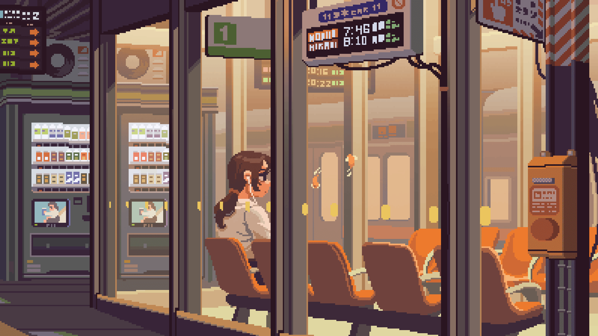 Departing