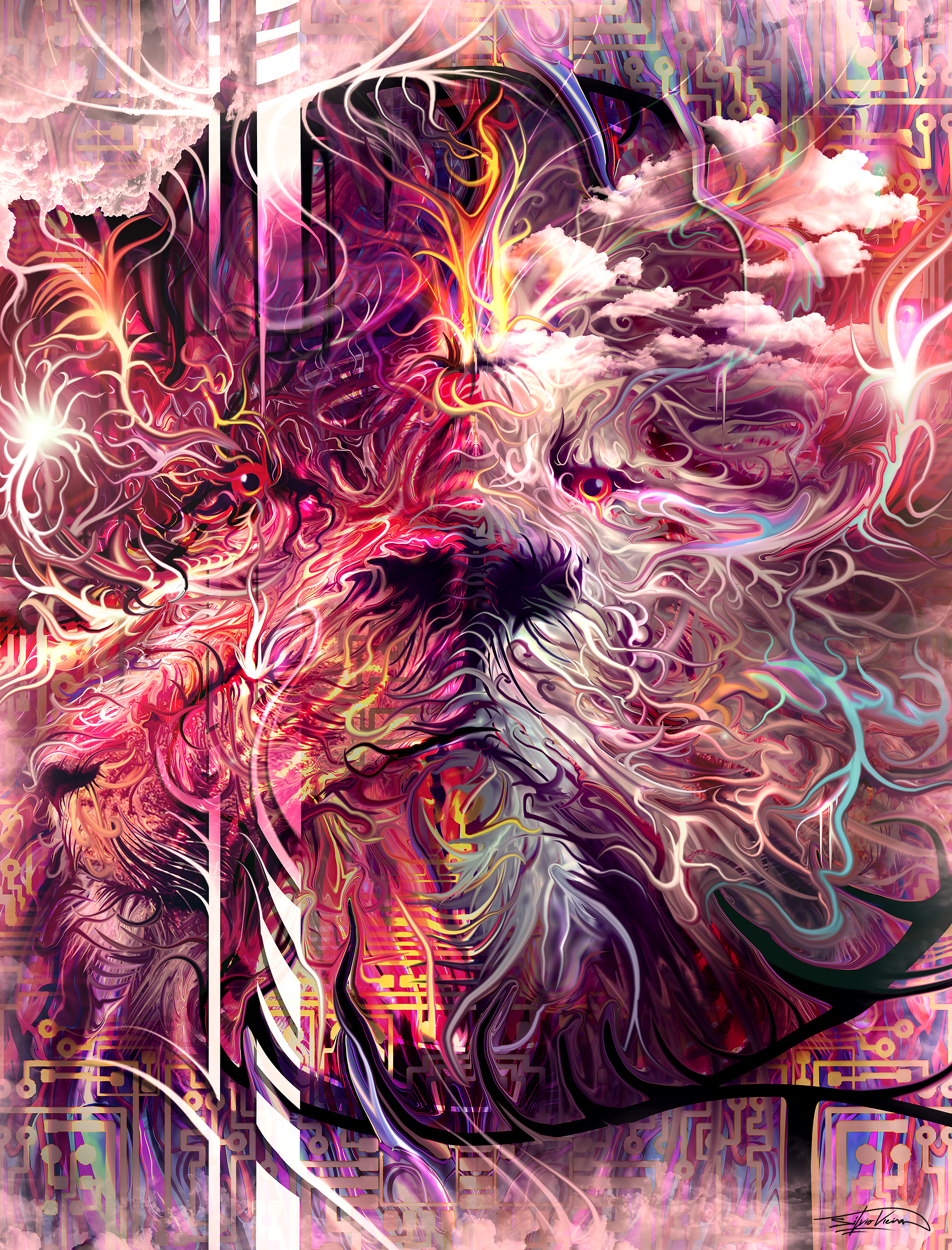 "Red Lion Eyes"