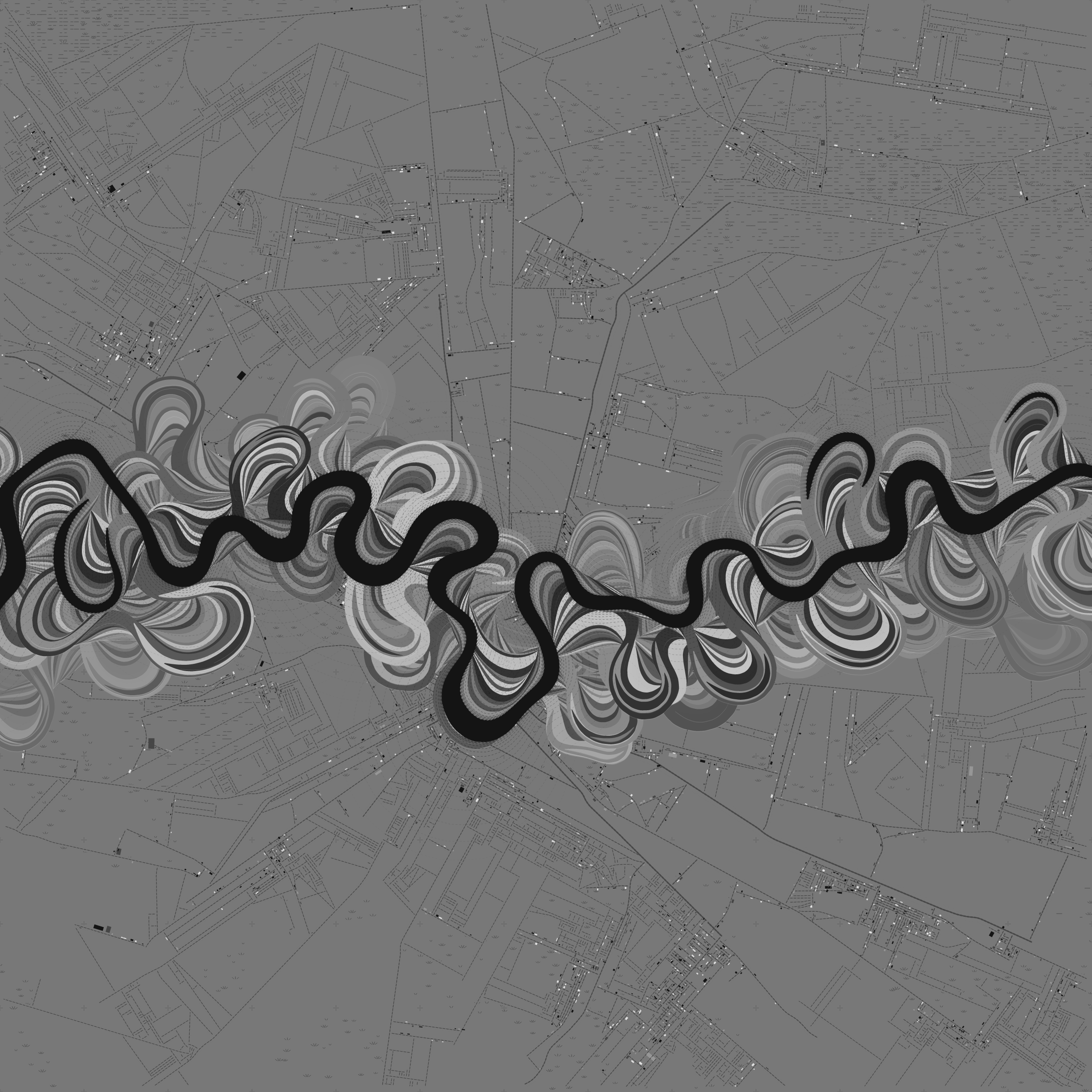 Ancient Courses of Fictional Rivers #4