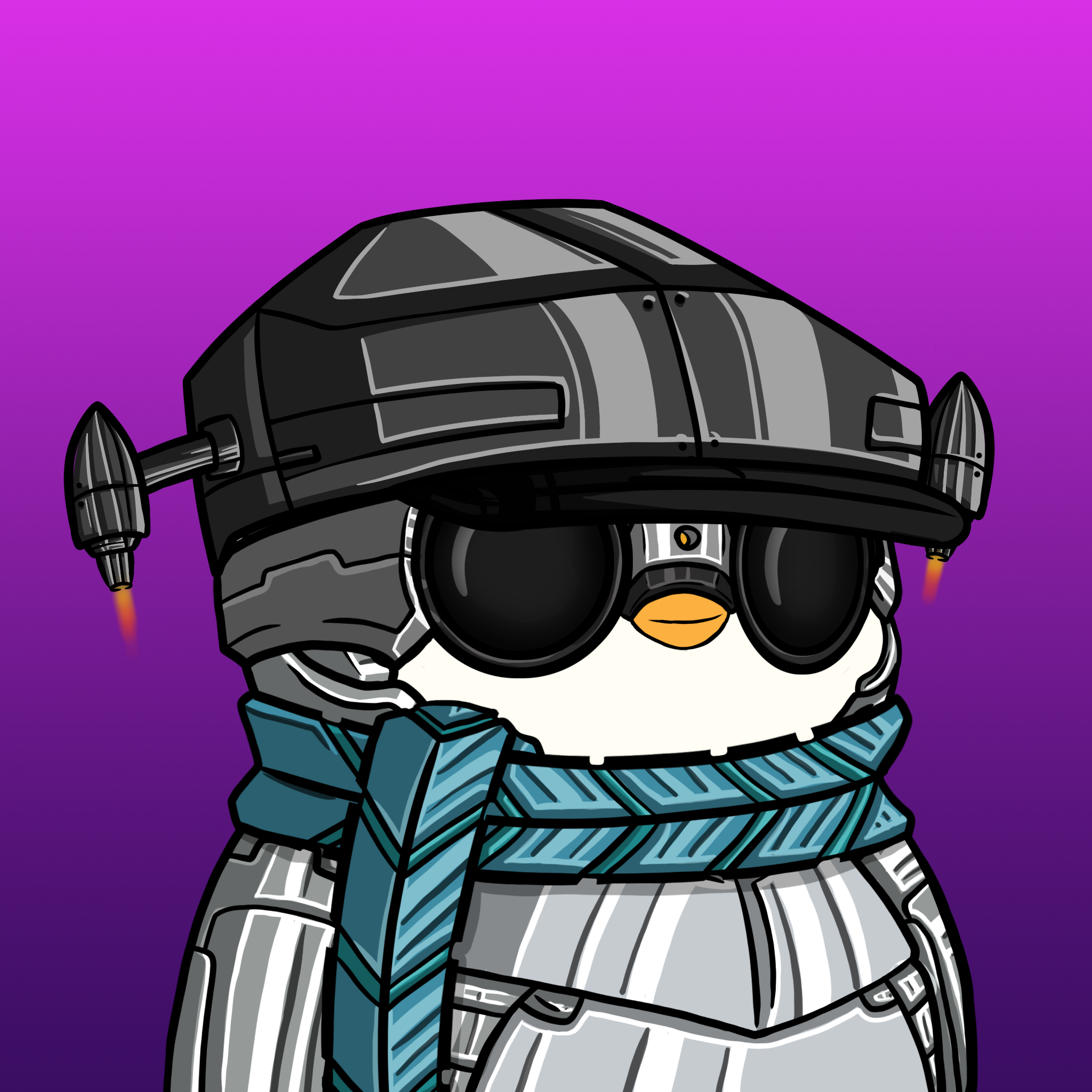 Mecha Penguin #4554