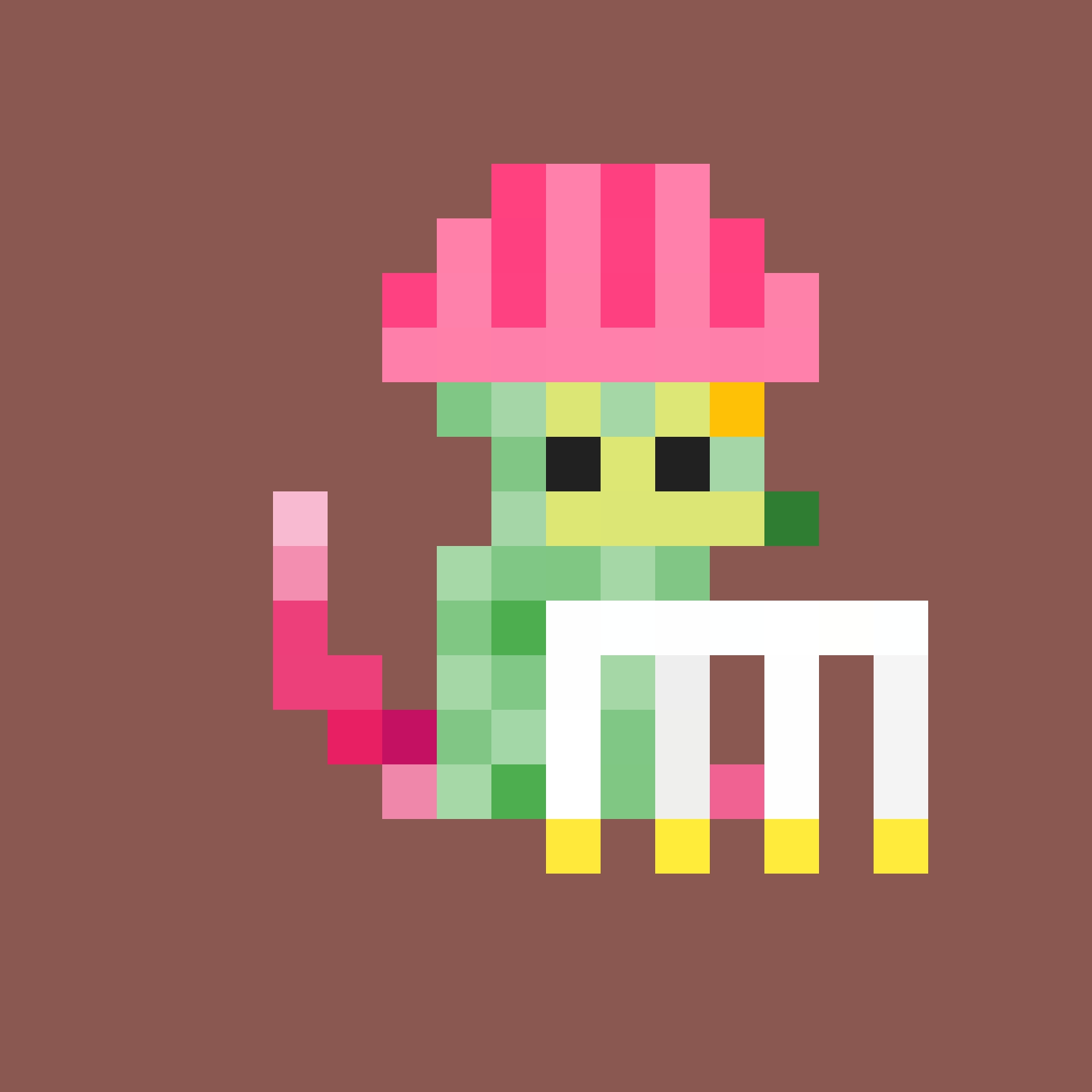 Tiny Punk Opossum #171