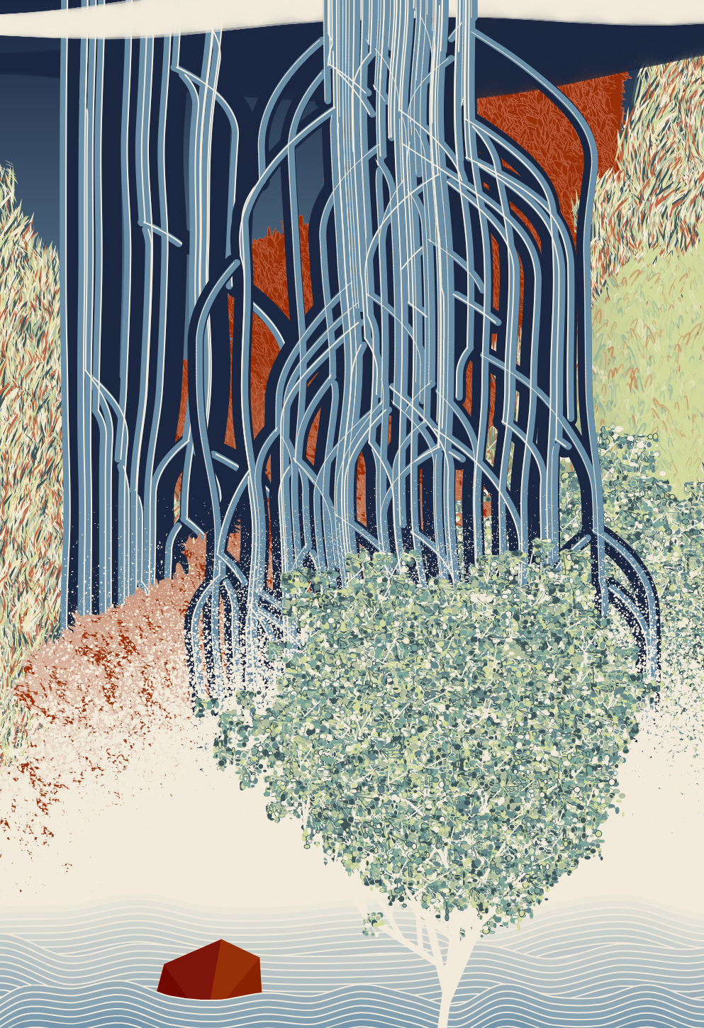 LACMA: ROTF Vol. 2 Monica Rizzolli A Tour of Hypothetical Waterfalls #46