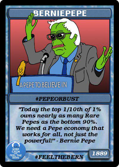 BERNIEPEPE | Series 8 Card 45