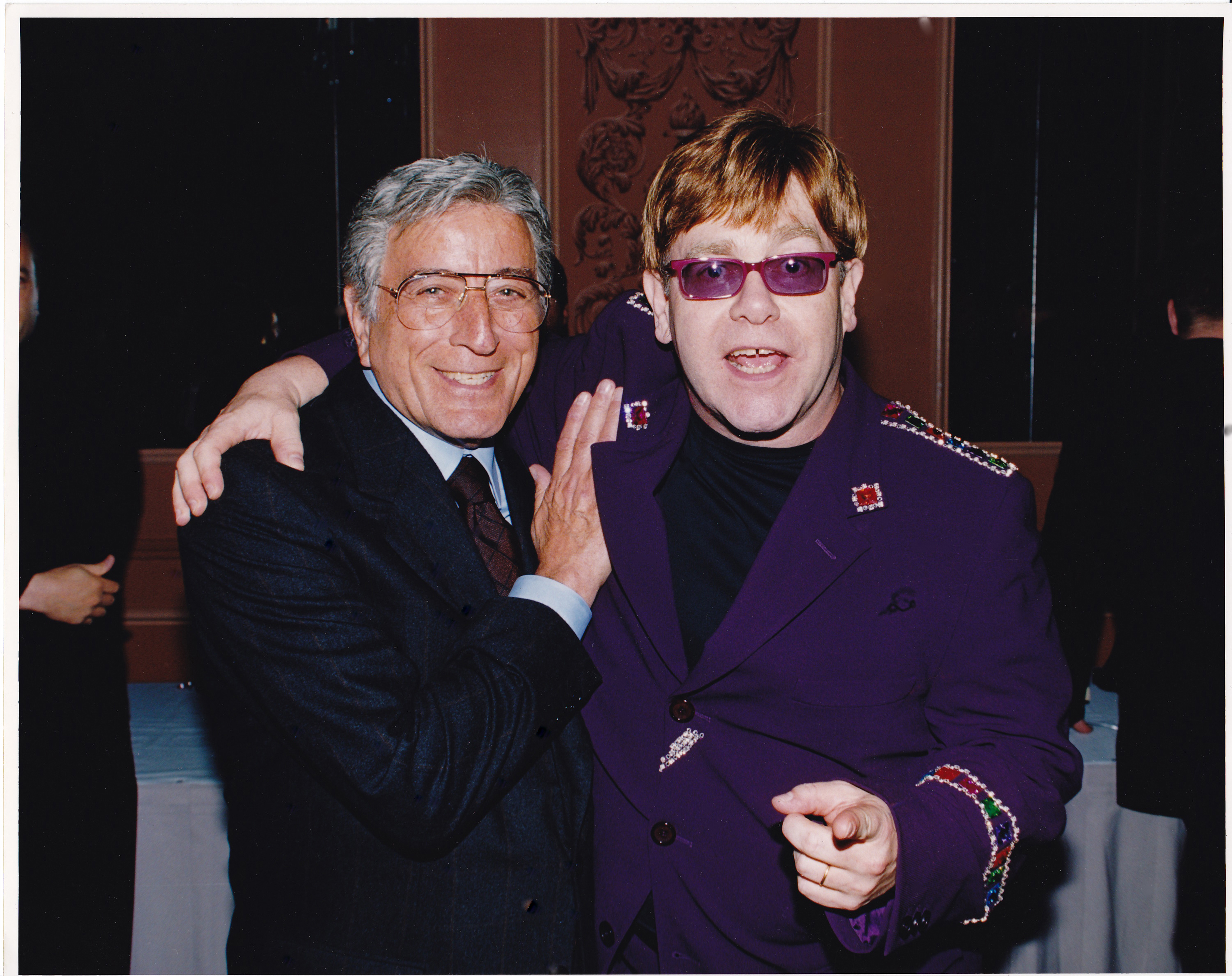 Phto. - Tony Bennett and Elton John - Pat Johnson Exhibit