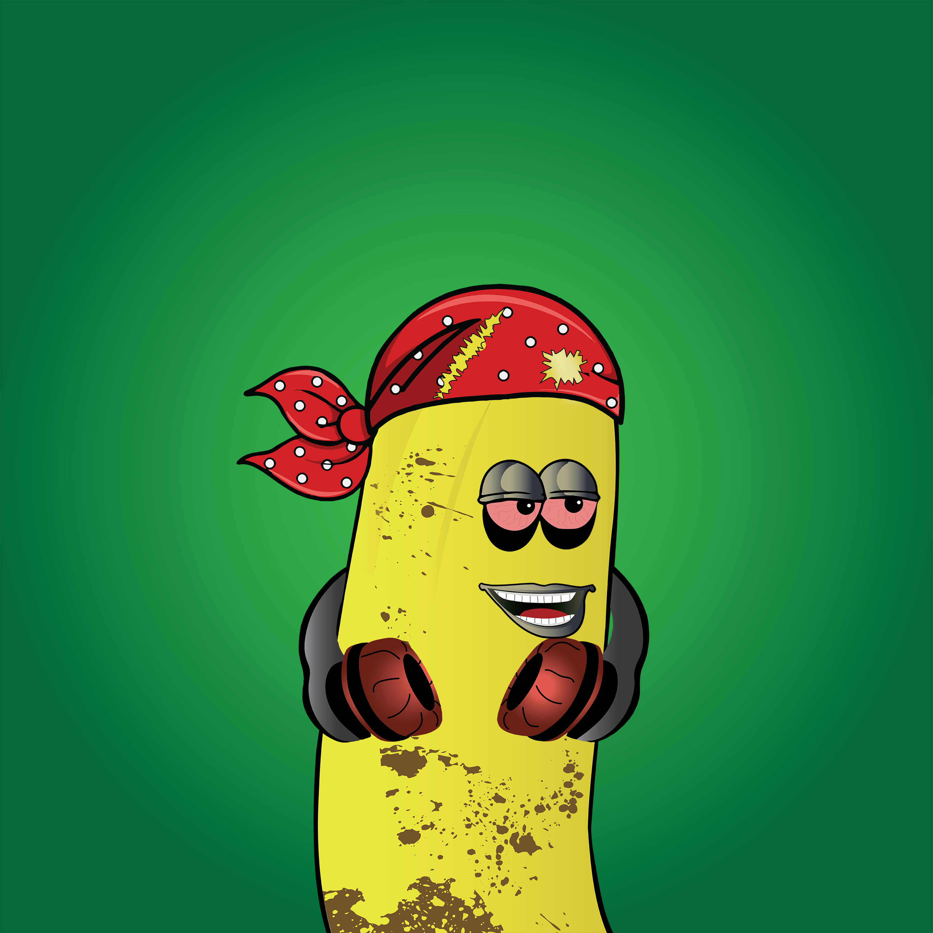 Zombie Banana Bunch #6281